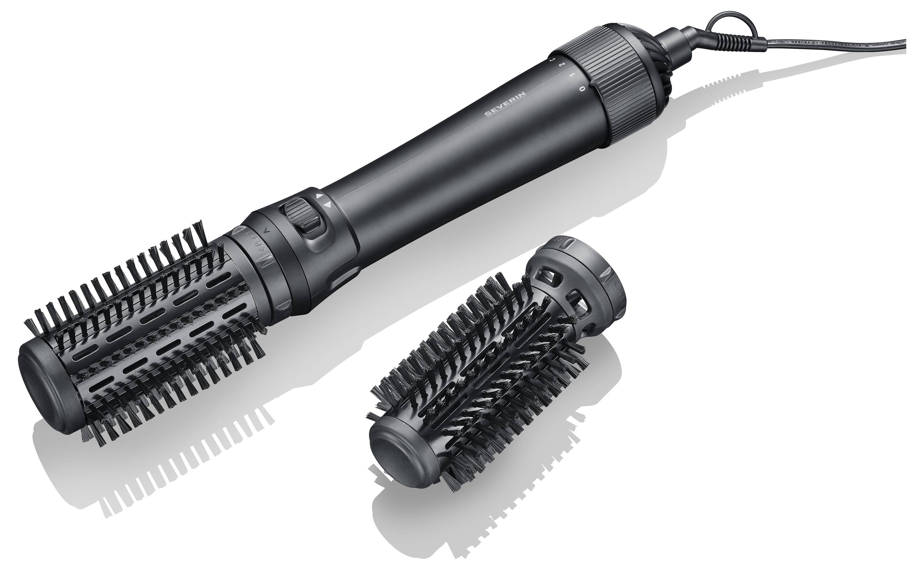 Severin WL0241 Brosse chauffante noir, anthracite