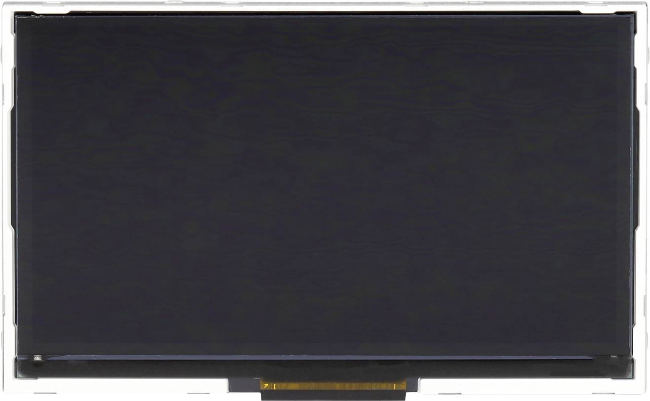 L'image montre un écran rectangulaire sombre, probablement un écran ou un moniteur. Aucun autre détail n'est visible.