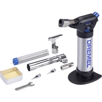 Dremel 2200-5 Versaflame Set de soudage au gaz embout à gaz chaud, panne à souder 550 - 1200 °C avec allumeur piézo Dremel 2200-5 Versaflame Set de soudage au gaz embout à gaz chaud, panne à souder 550 - 1200 °C avec allumeur piézo