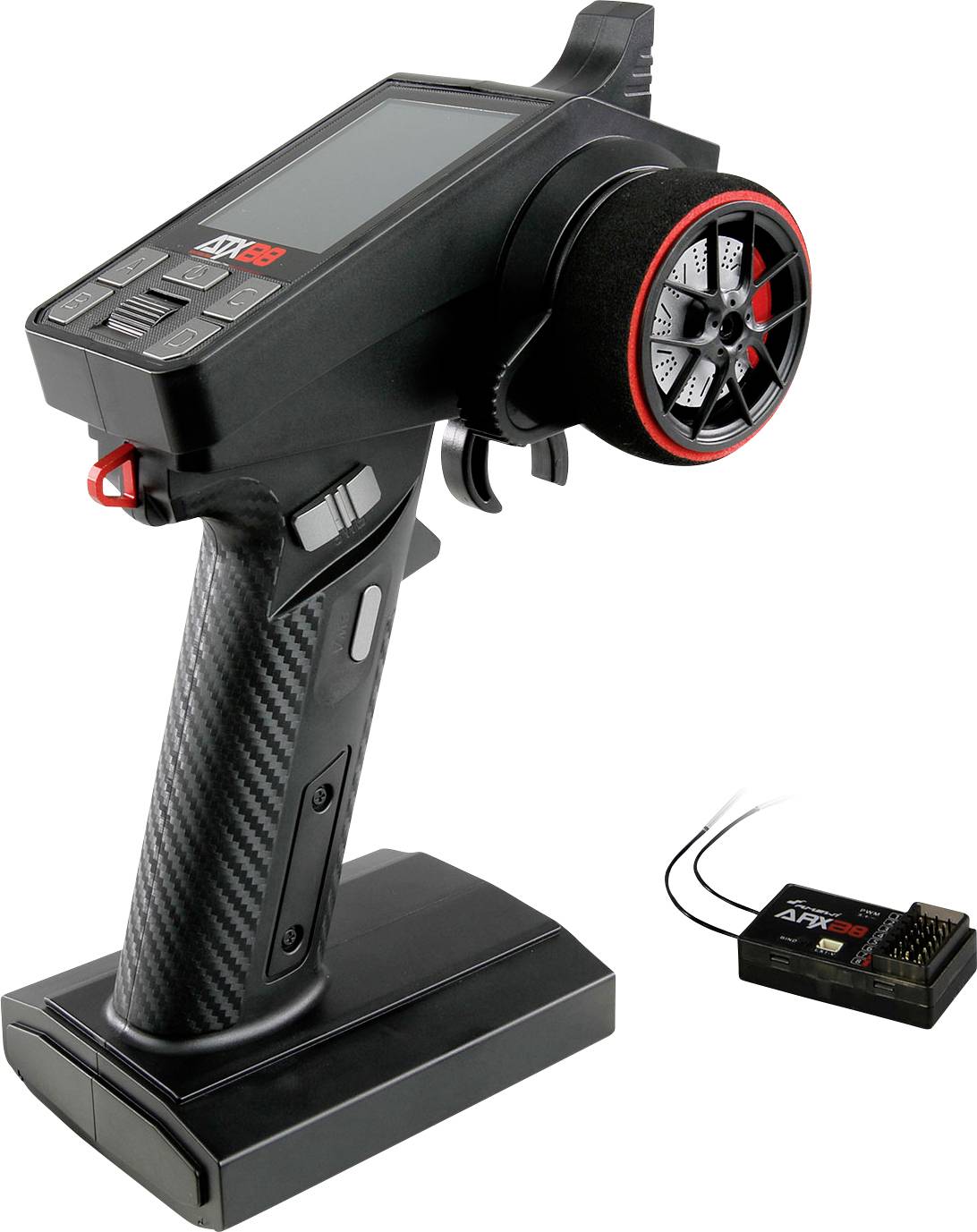 Amewi ATXB8 Radiocommande à poignée pistolet 2,4 GHz Nombre de canaux: 8 avec récepteur