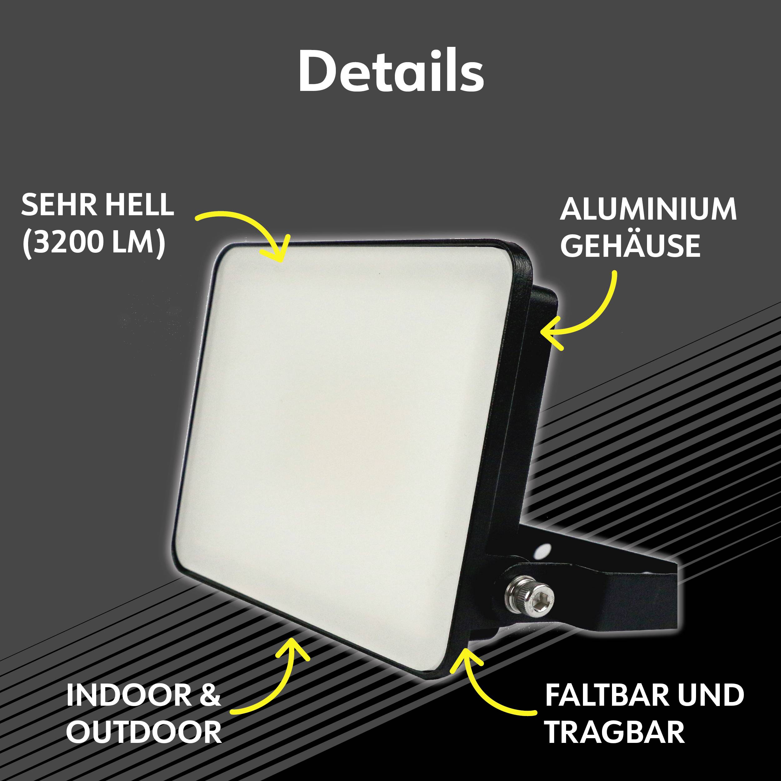 Müller-Licht Miami 21600060 Projecteur LED extérieur 20 W Couleur d'éclairage (ampoule LED): blanc neutre