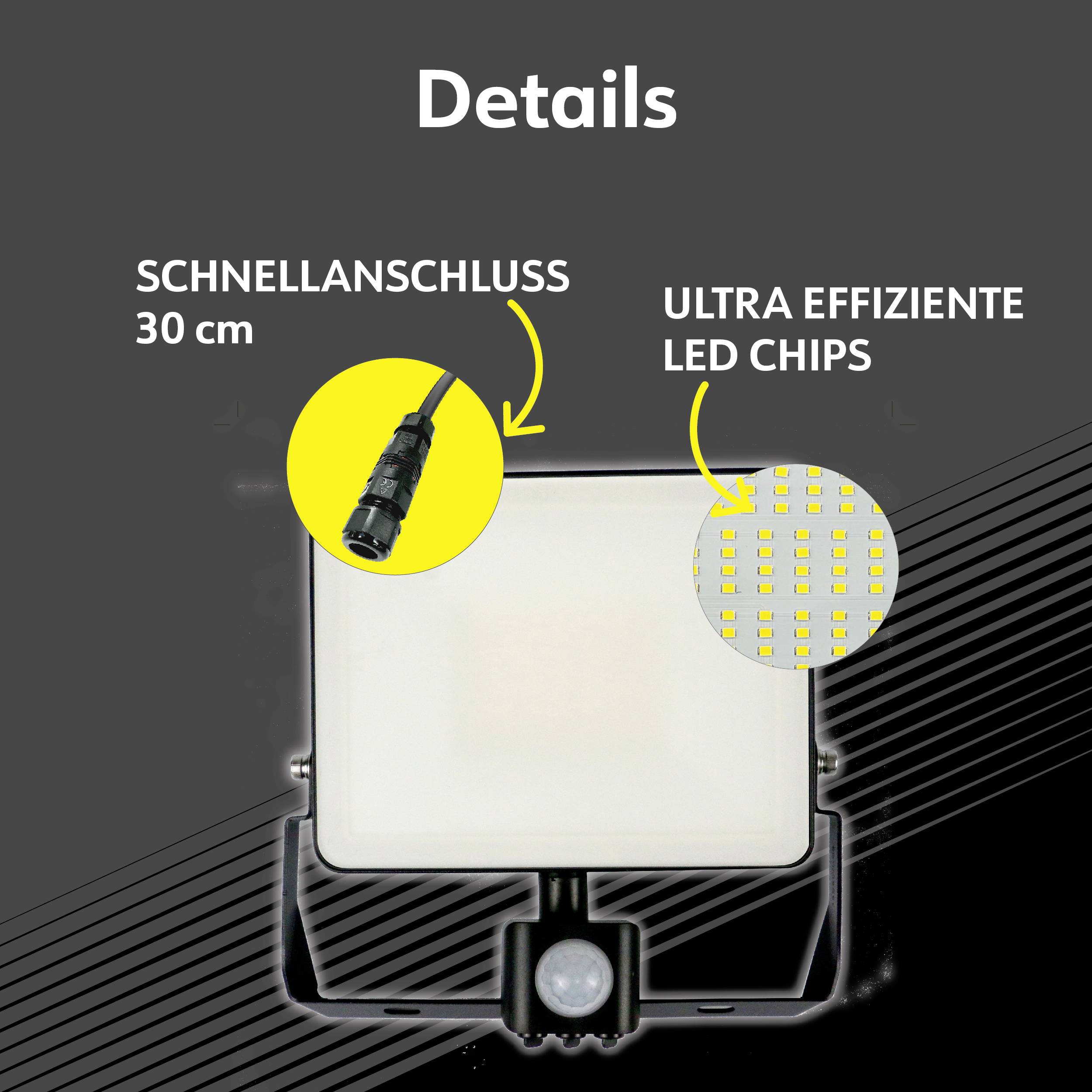 Müller-Licht Miami 21600064 Projecteur LED extérieur 30 W Couleur d'éclairage (ampoule LED): blanc neutre