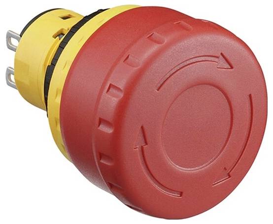 Idec XA Series Arrêt d'urgence 250 V 5 A IP65, IP67, IP69K 1 pc(s)