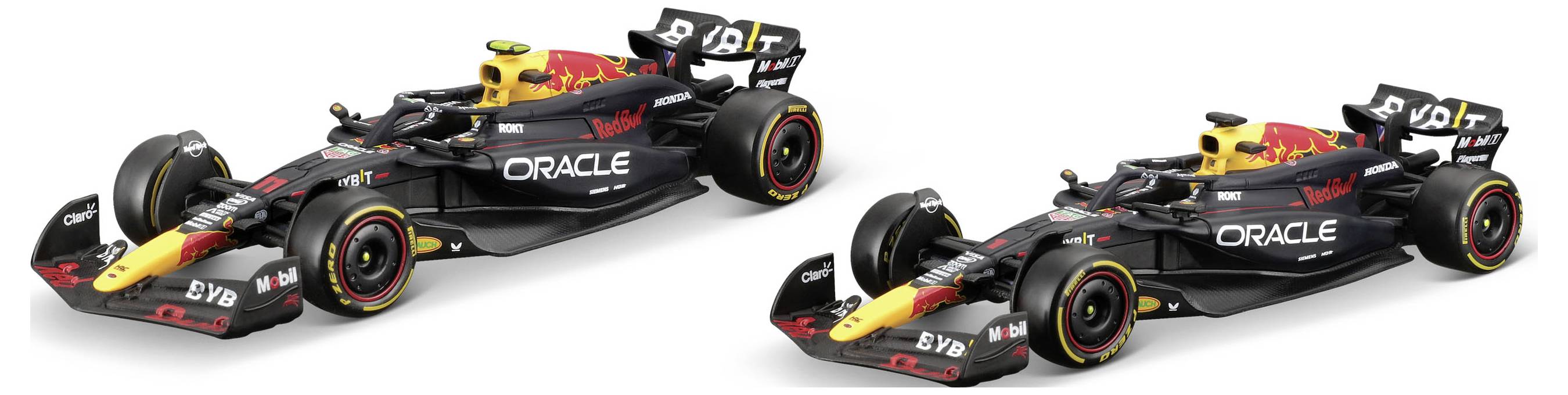 Bburago F1 RedBull RB20 ´24 2er-Set 1:43 Modèle réduit de voiture