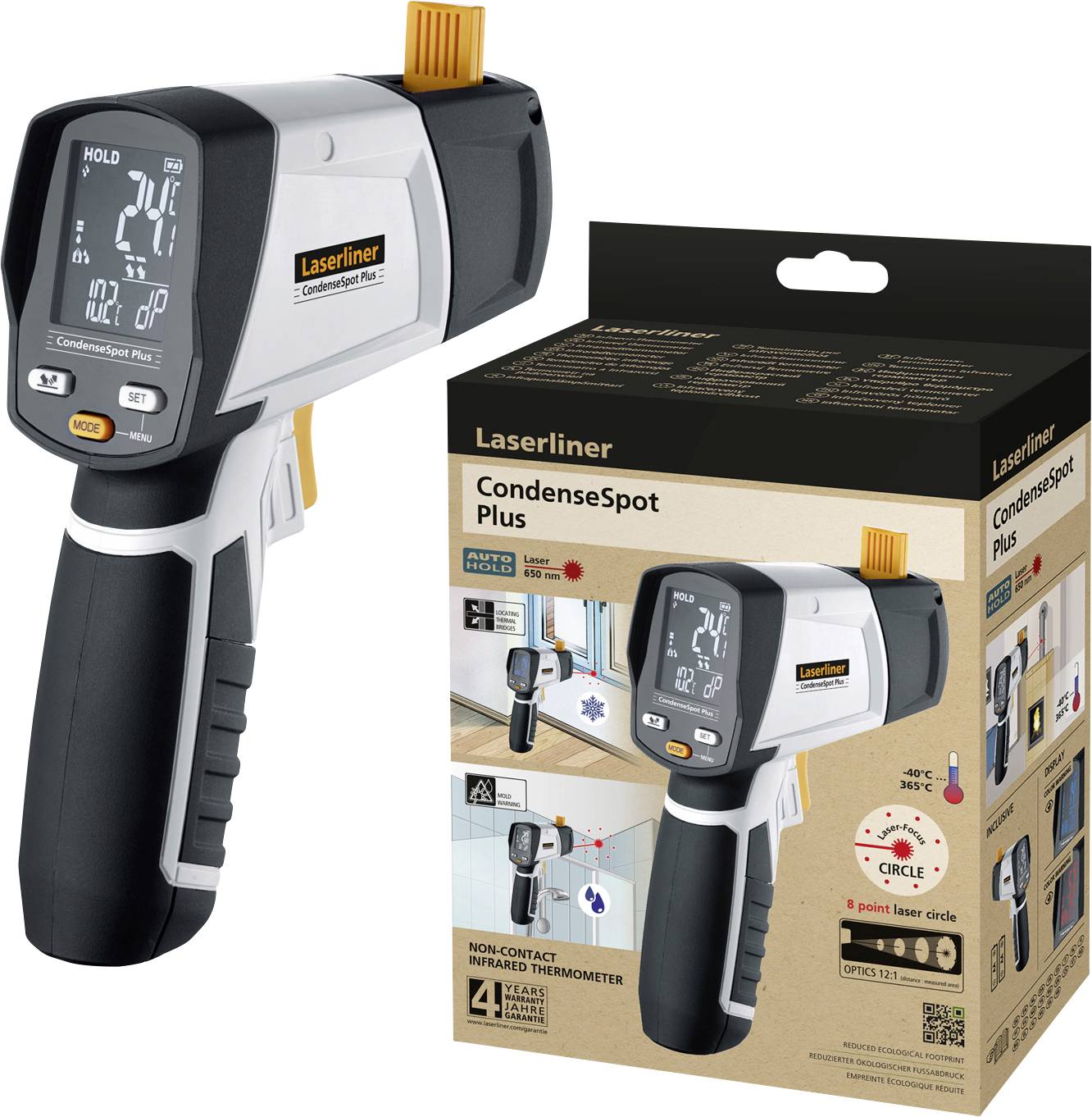 Laserliner CondenseSpot Plus Thermomètre infrarouge