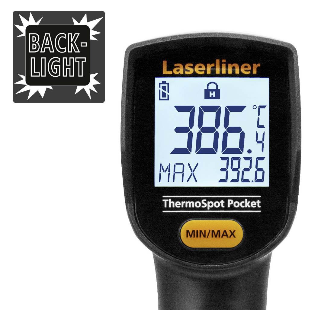 Laserliner ThermoSpot Pocket Thermomètre infrarouge