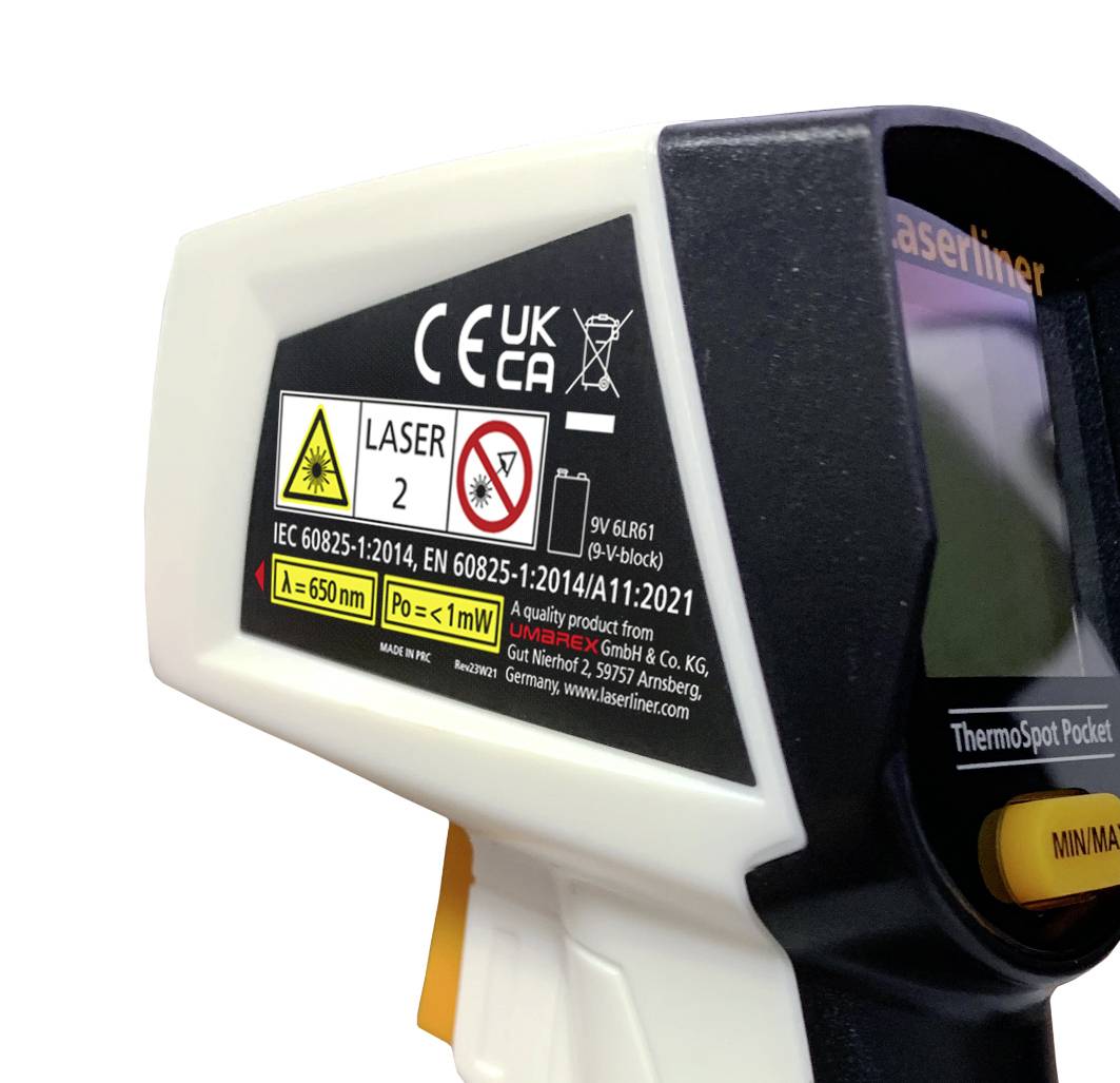 Laserliner ThermoSpot Pocket Thermomètre infrarouge