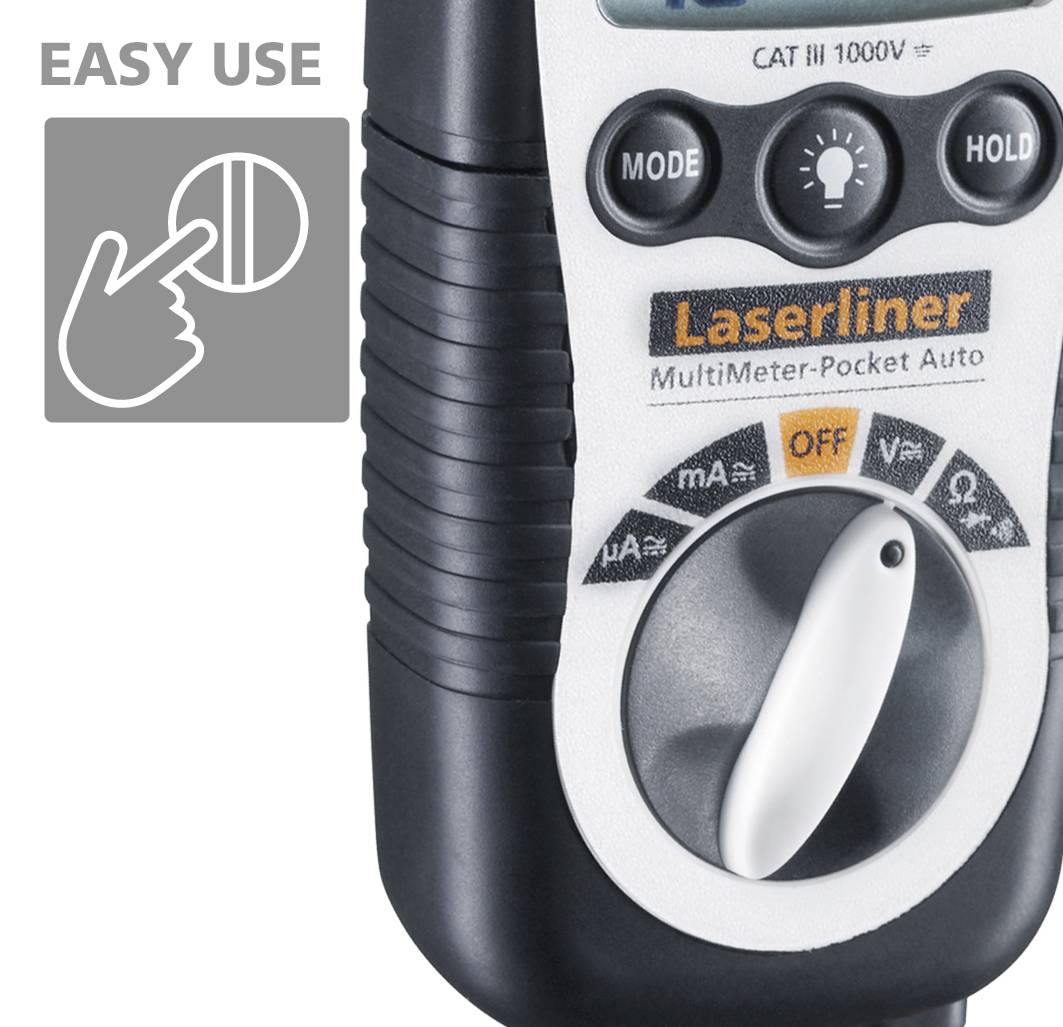 Laserliner MultiMeter-Pocket Multimètre