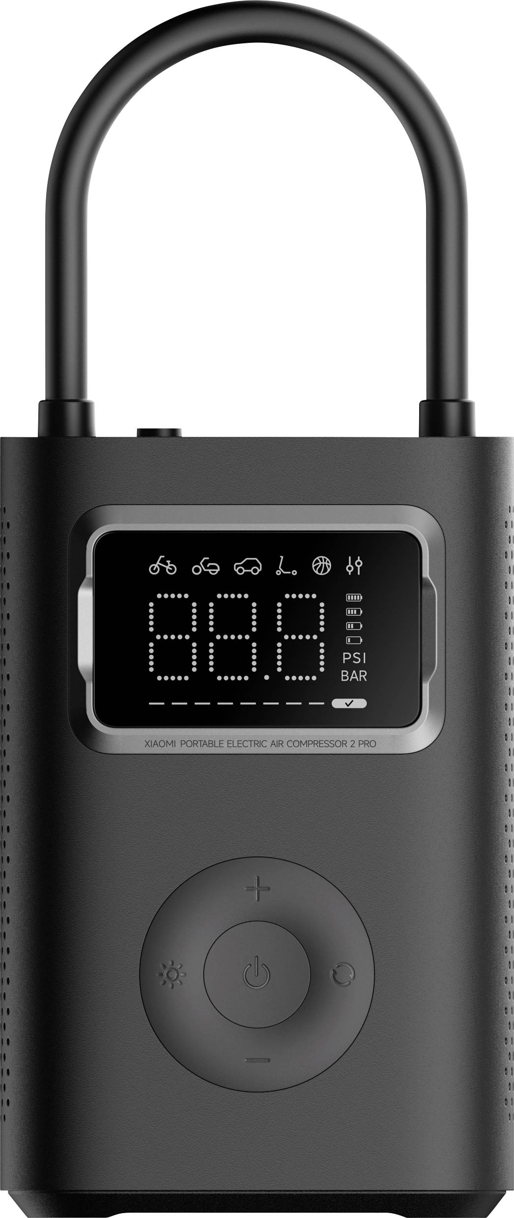 Xiaomi 58522 Compresseur MJCQB07PQW 10.3 bar écran numérique, coupure automatique, sacoche ou coffret de rangement