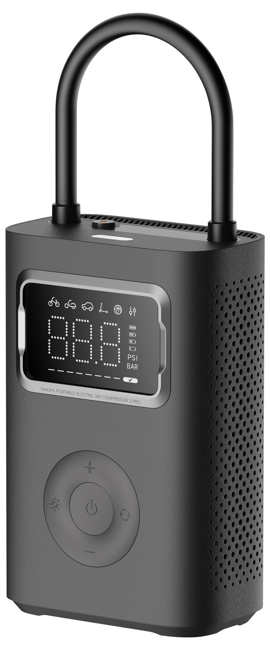 Xiaomi 58522 Compresseur MJCQB07PQW 10.3 bar écran numérique, coupure automatique, sacoche ou coffret de rangement