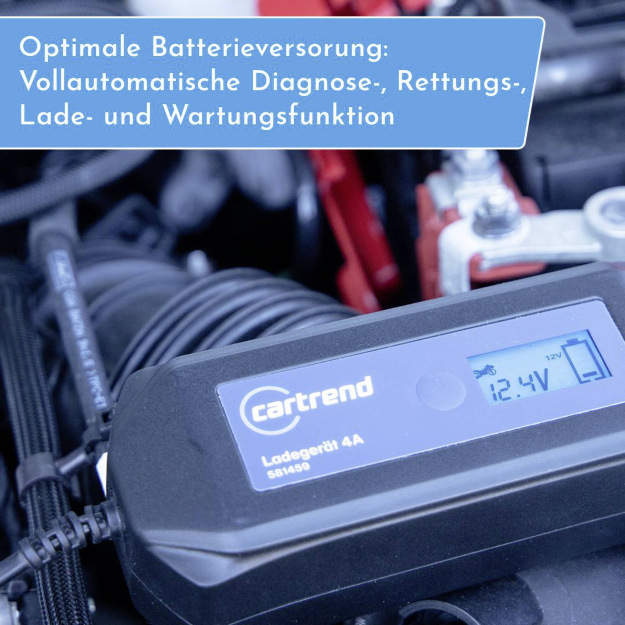cartrend DP 4.1 581459 Chargeur 4 A 4 A