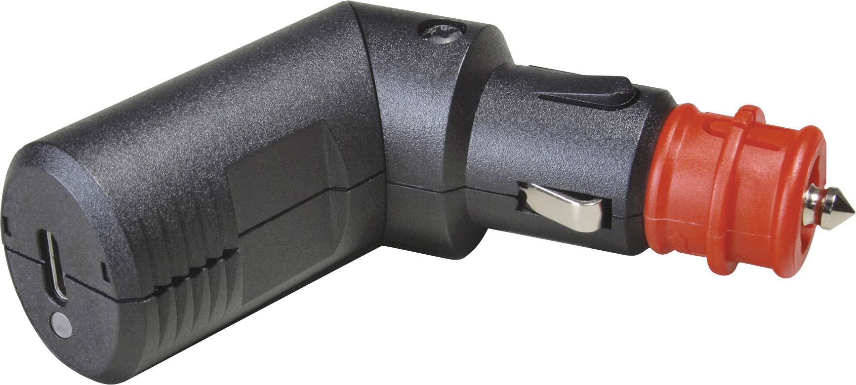 ProCar Connecteur de charge coudé USB-C PD/QC 60 watts 12 V, 24 V