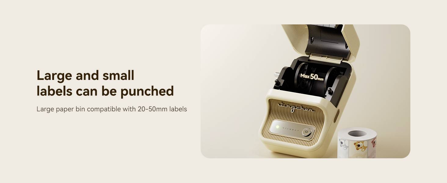 NIIMBOT B21 Pro Wireless Imprimante photo Résolution d'impression: 300 x 300 dpi