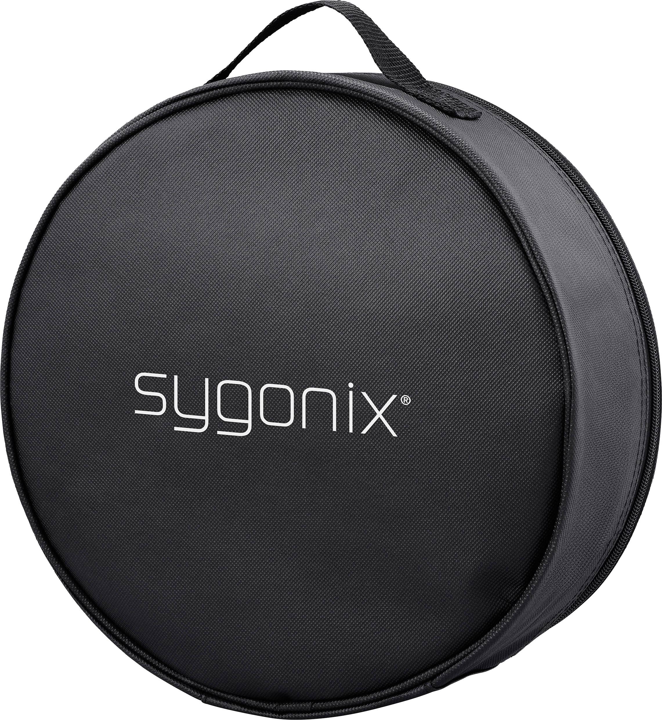 Sygonix SY-6797958 alimentation Sacoche pour câbles noir