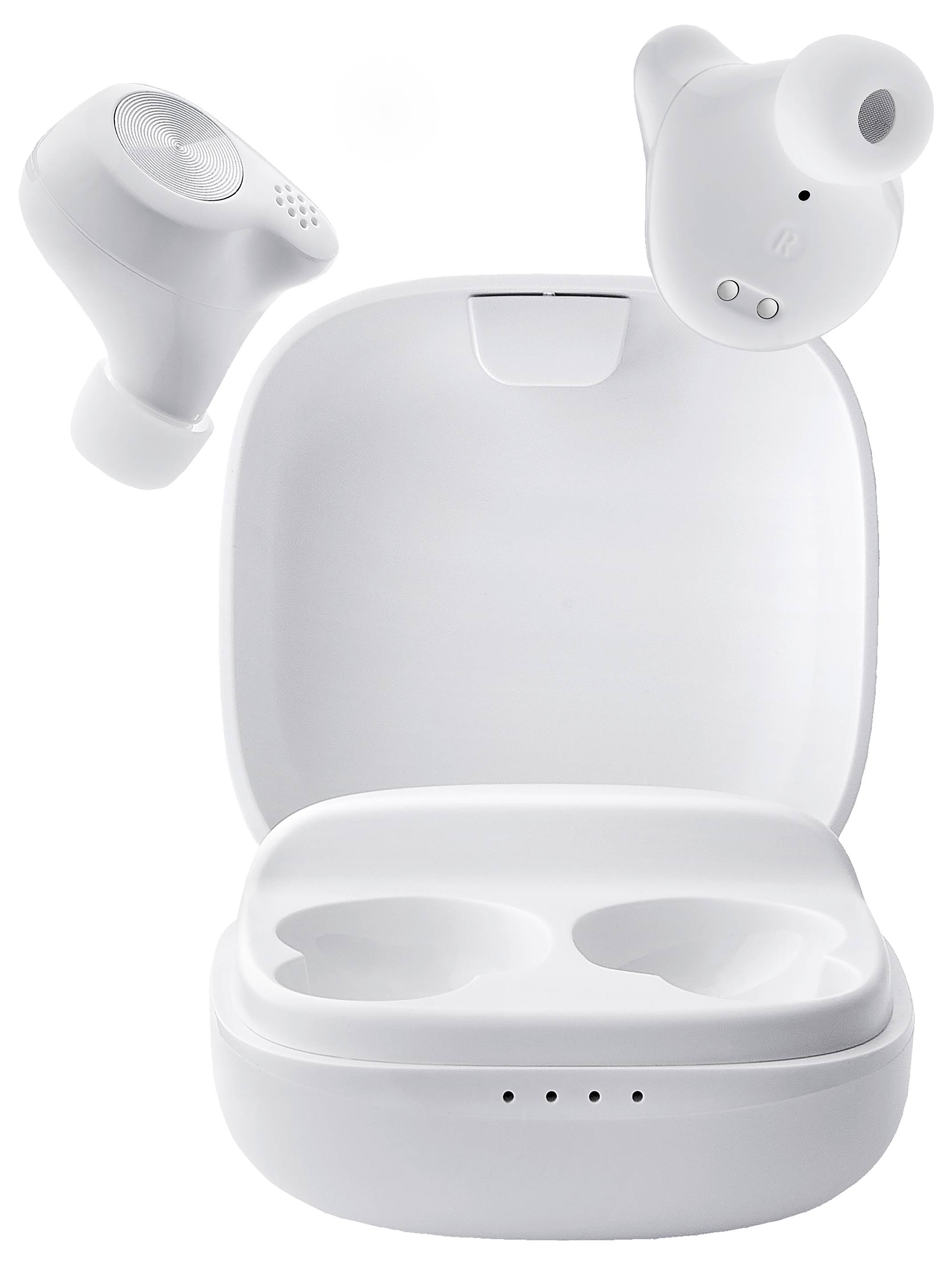 Intenso Buds Micro T200 white Écouteurs intra-auriculaires blanc