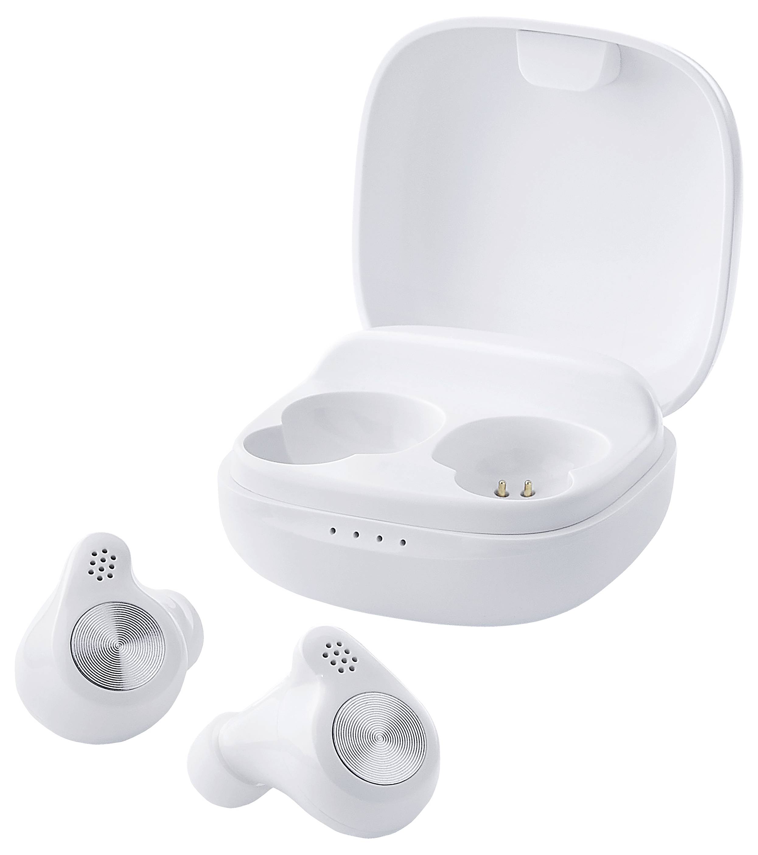 Intenso Buds Micro T200 white Écouteurs intra-auriculaires blanc