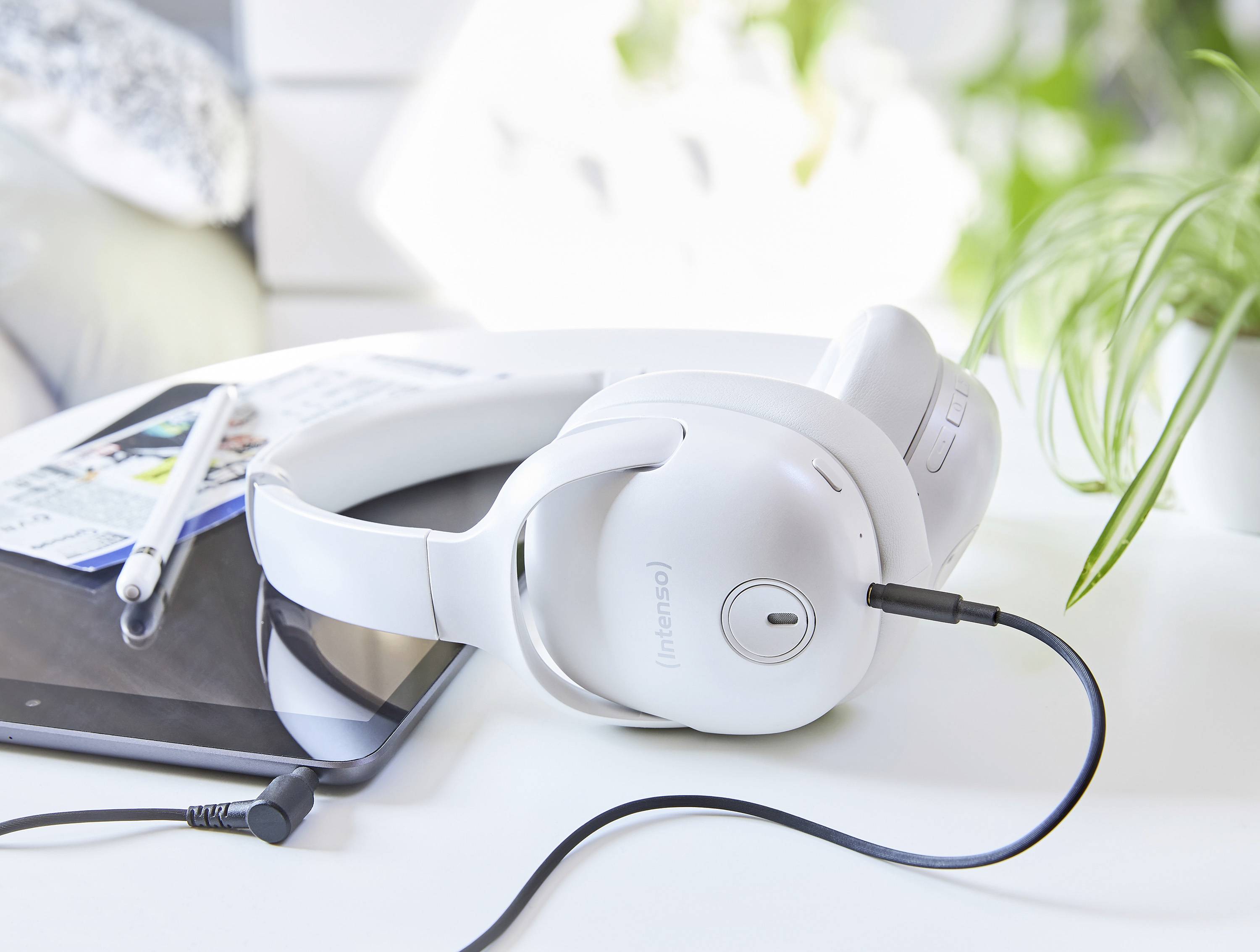 Intenso Over-Ear O400HA white Casque supra-auriculaire blanc pliable