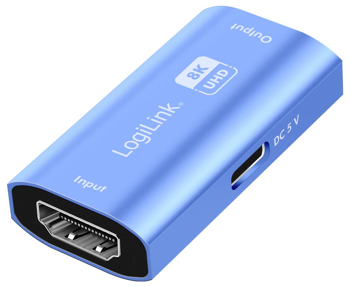 LogiLink HD0064 Répéteur HDMI bleu