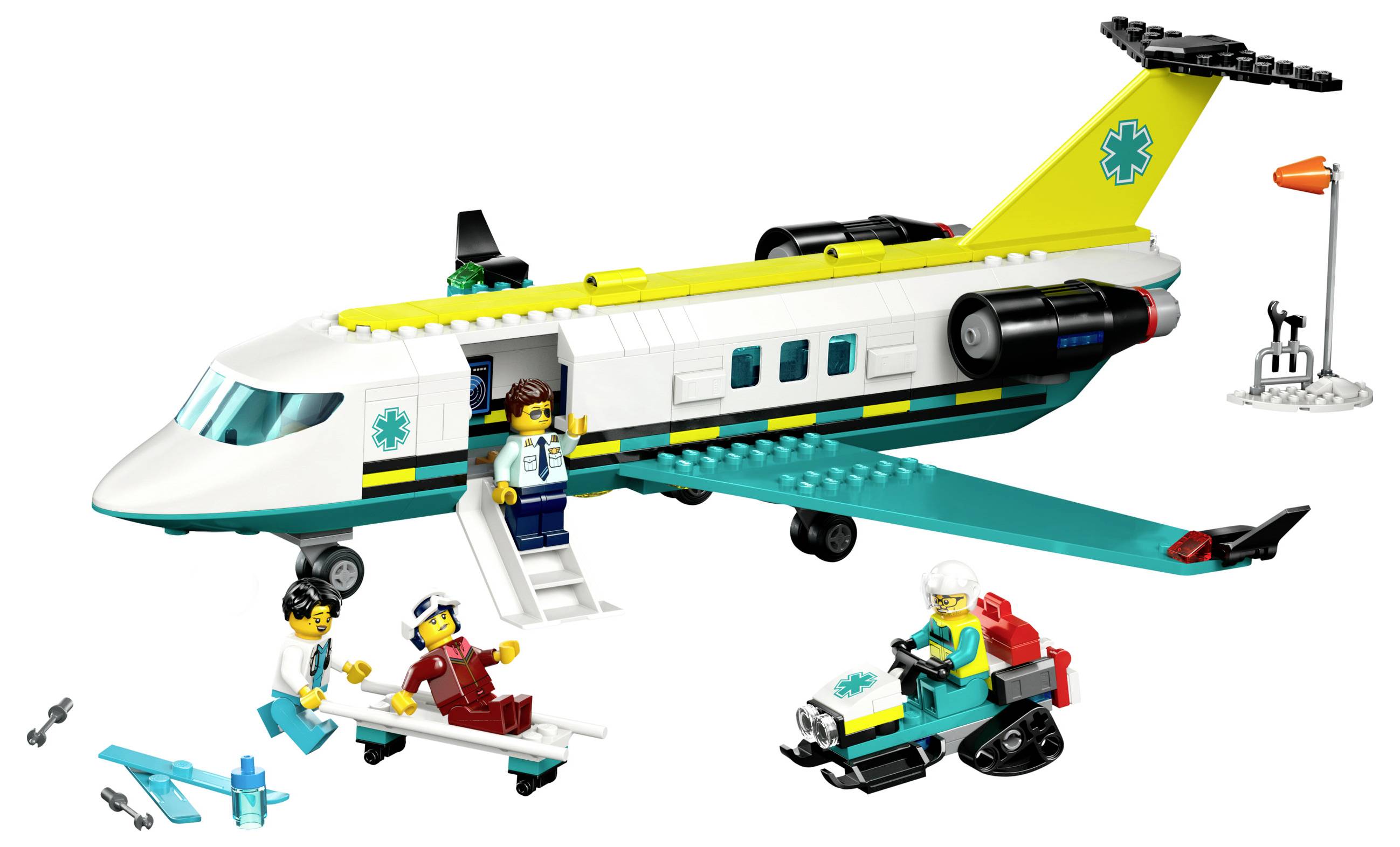 60465 LEGO® CITY Avion de sauvetage d'urgence