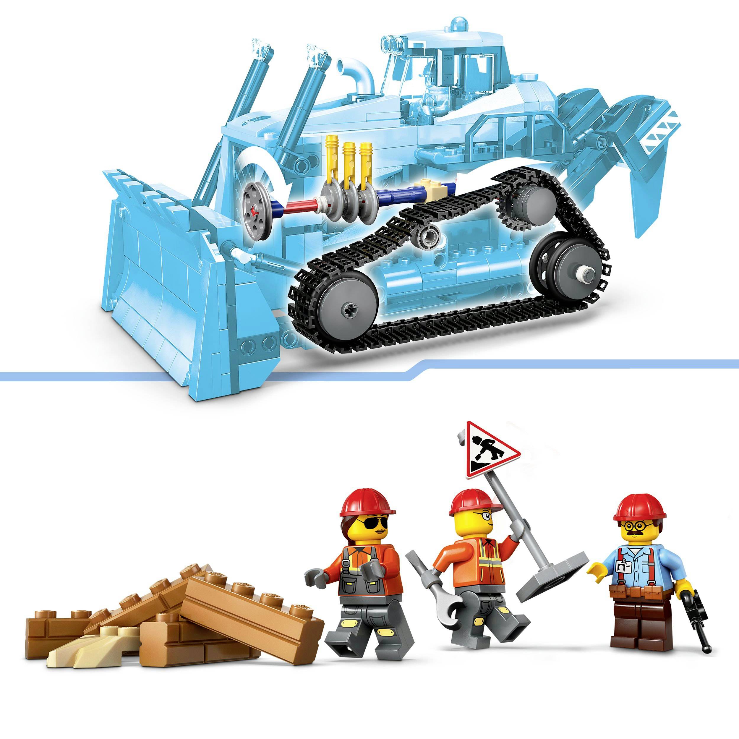 60466 LEGO® CITY Bulldozer jaune