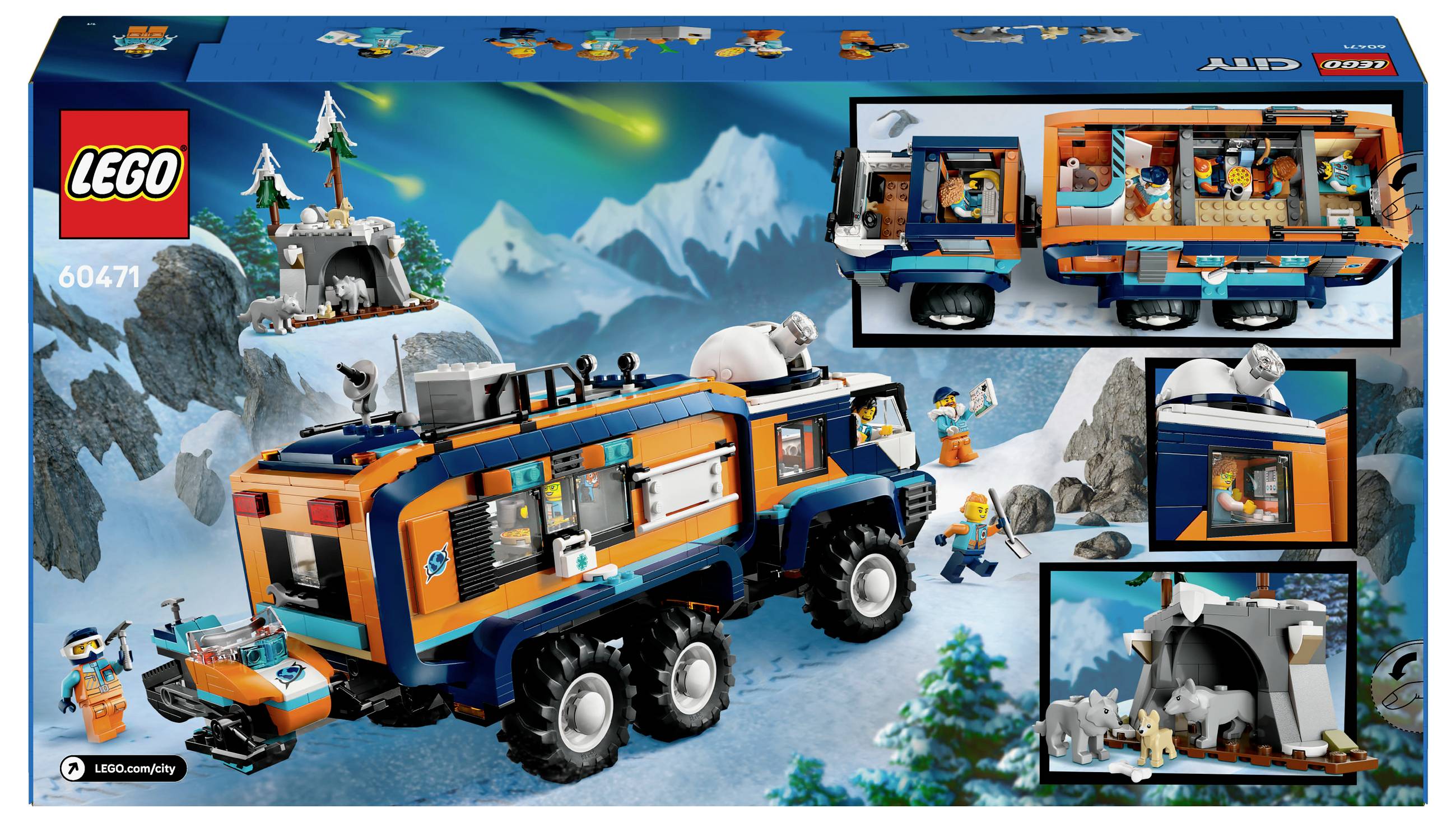 60471 LEGO® CITY Camion arctique avec laboratoire