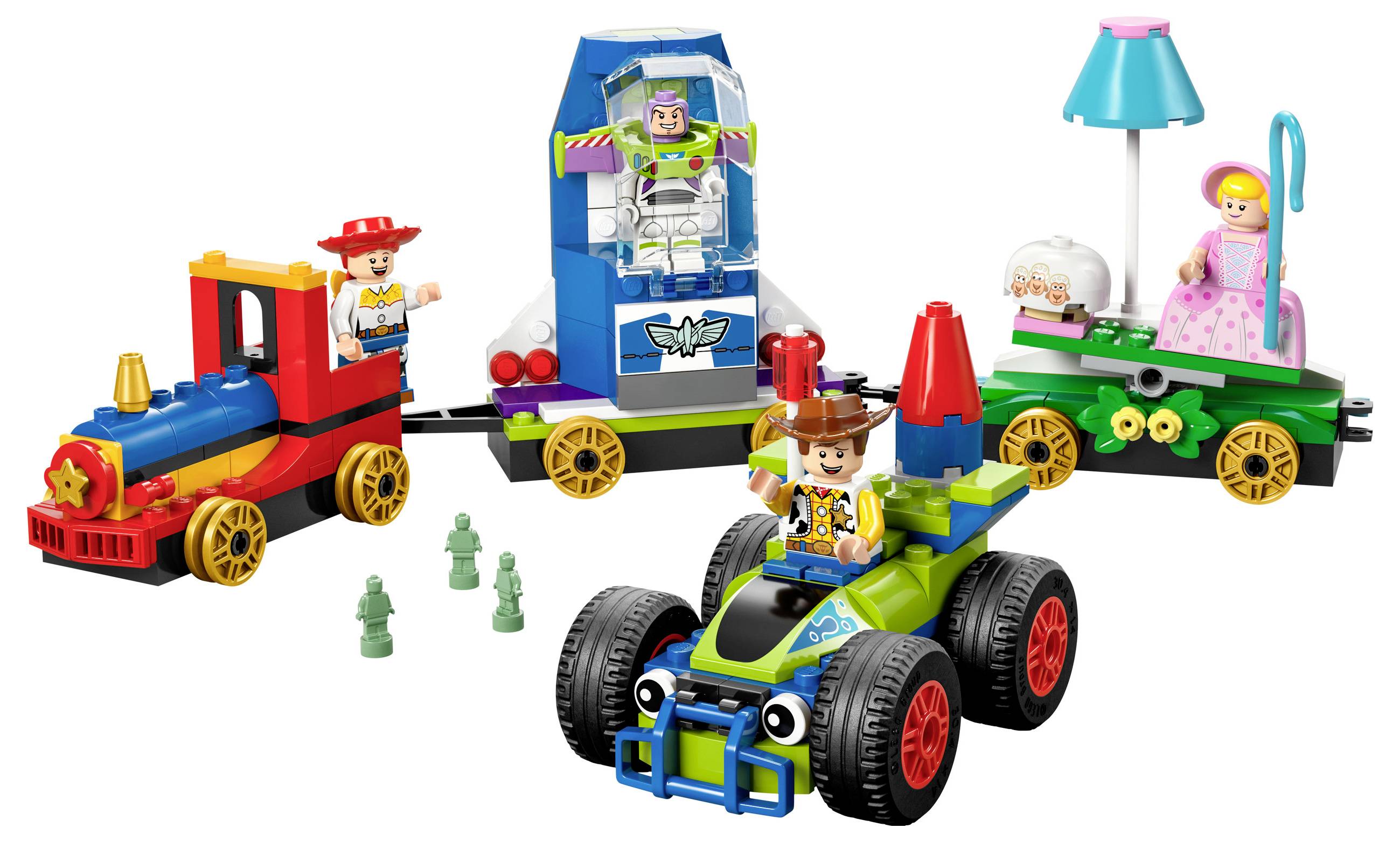 43264 LEGO® DISNEY Train de fête et la voiture RC de toy Story