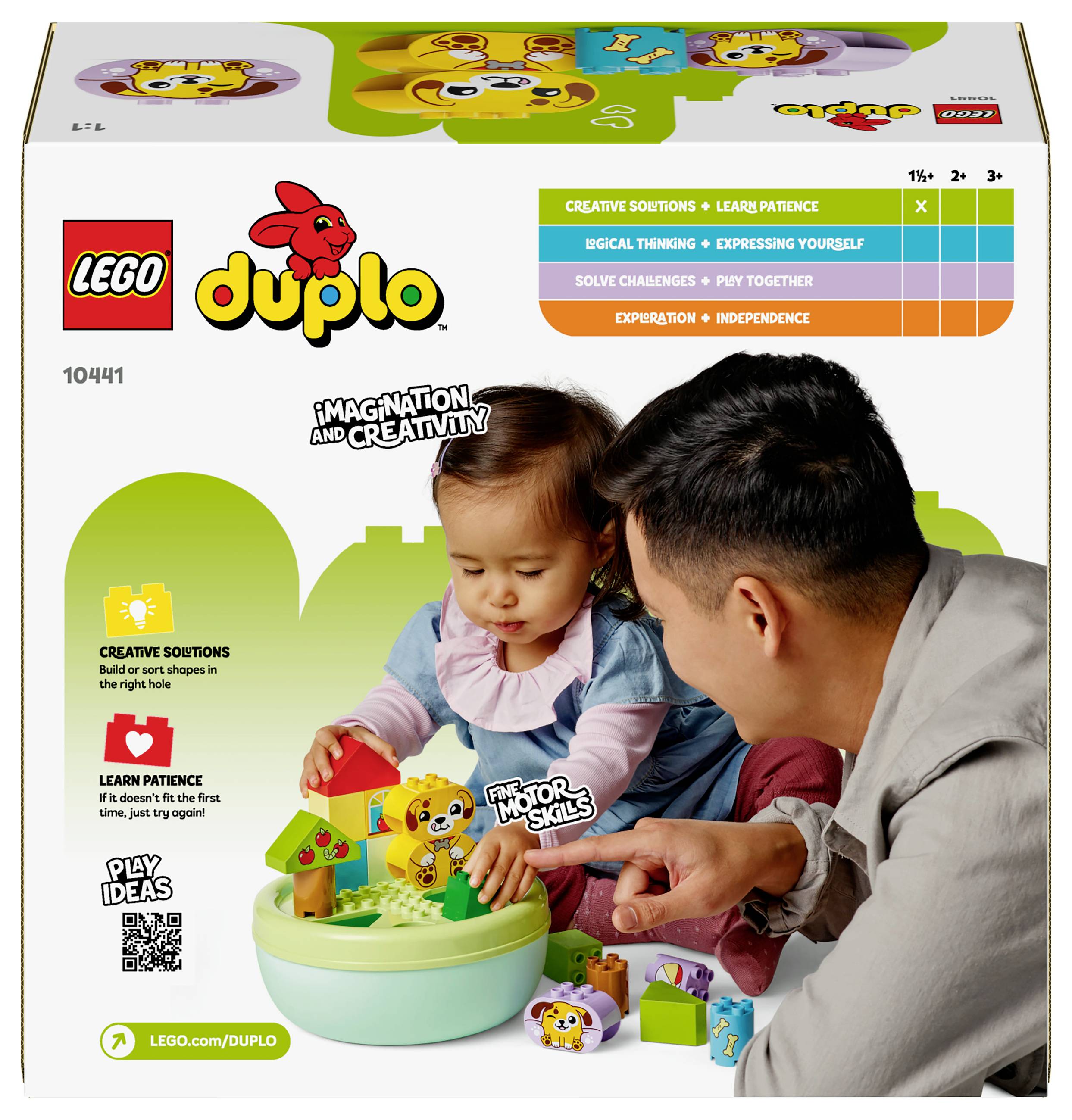 10441 LEGO® DUPLO® Formsorbeur : maison de chiot