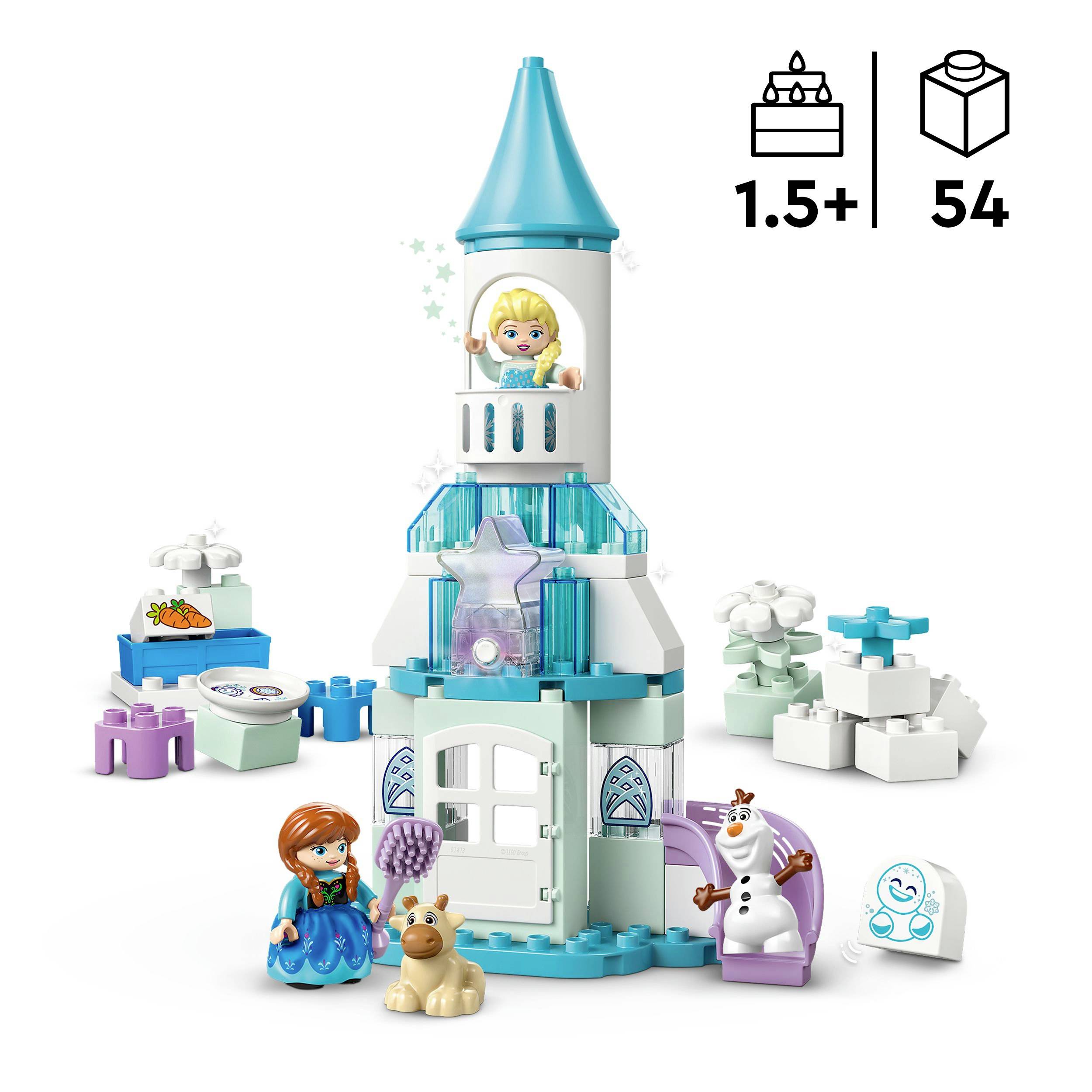 10455 LEGO® DUPLO® Soirée Party Annas et Elsa au palais des glaces