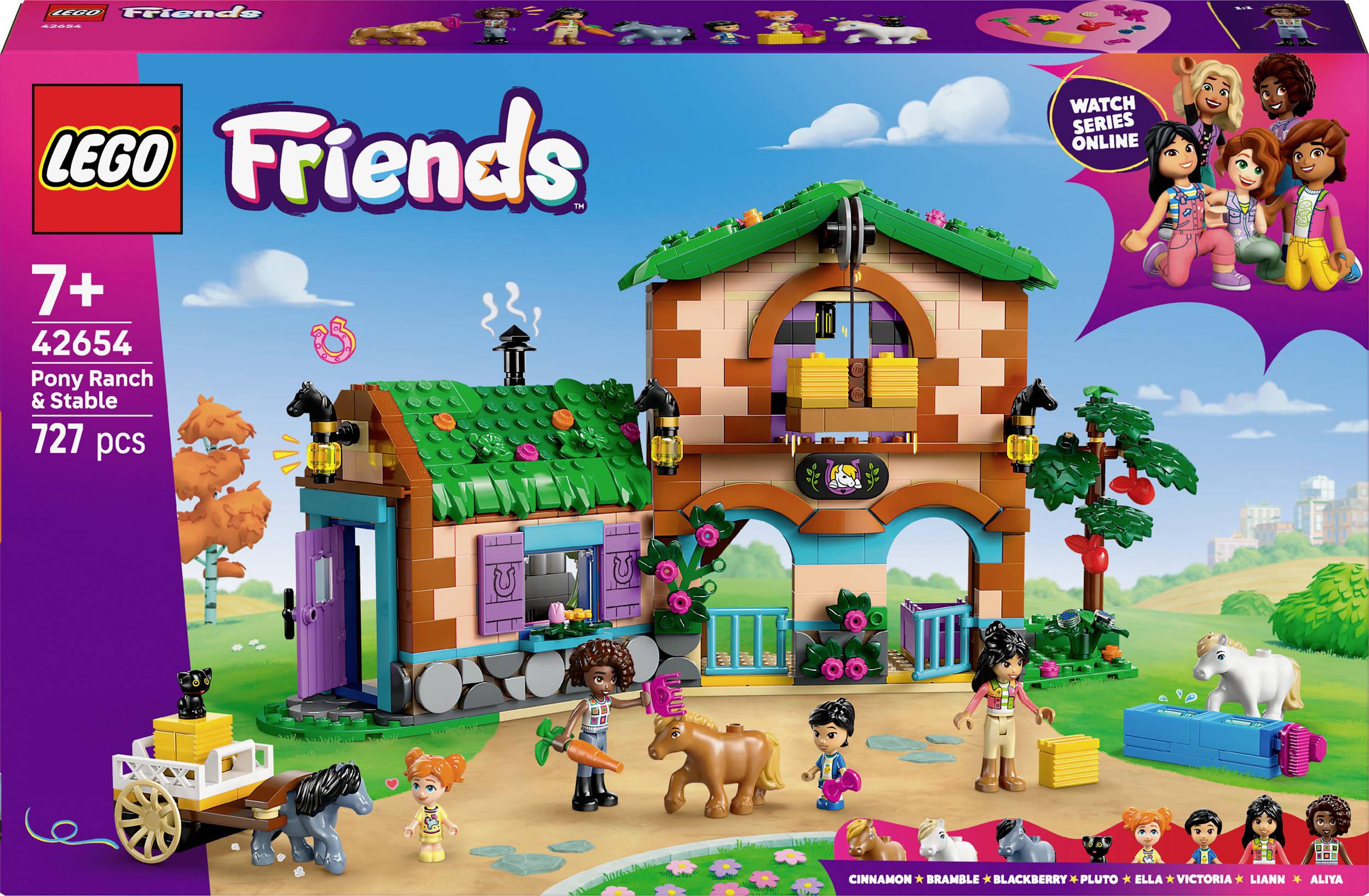 42654 LEGO® FRIENDS Ponyhof & Stall