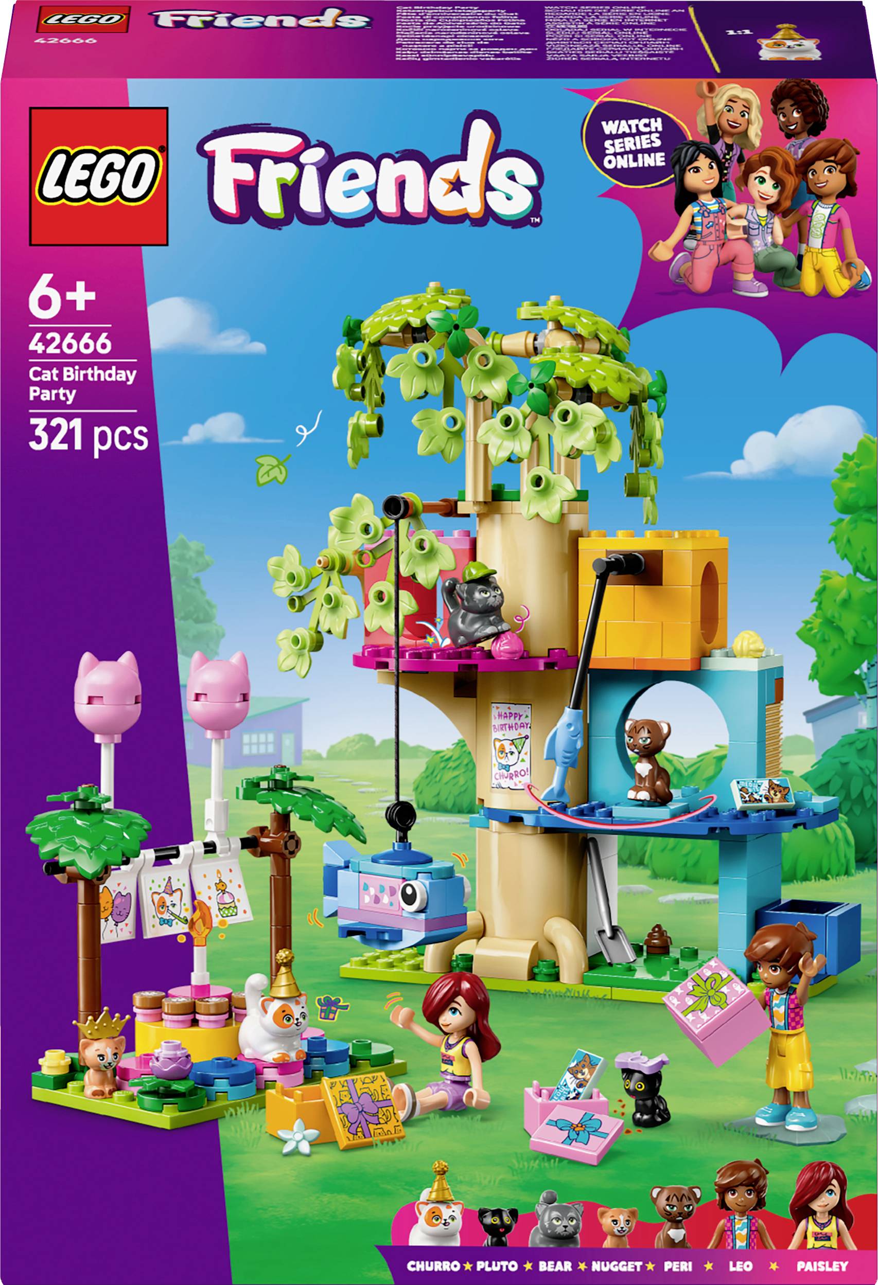 42666 LEGO® FRIENDS Agparty et maison d'arbre