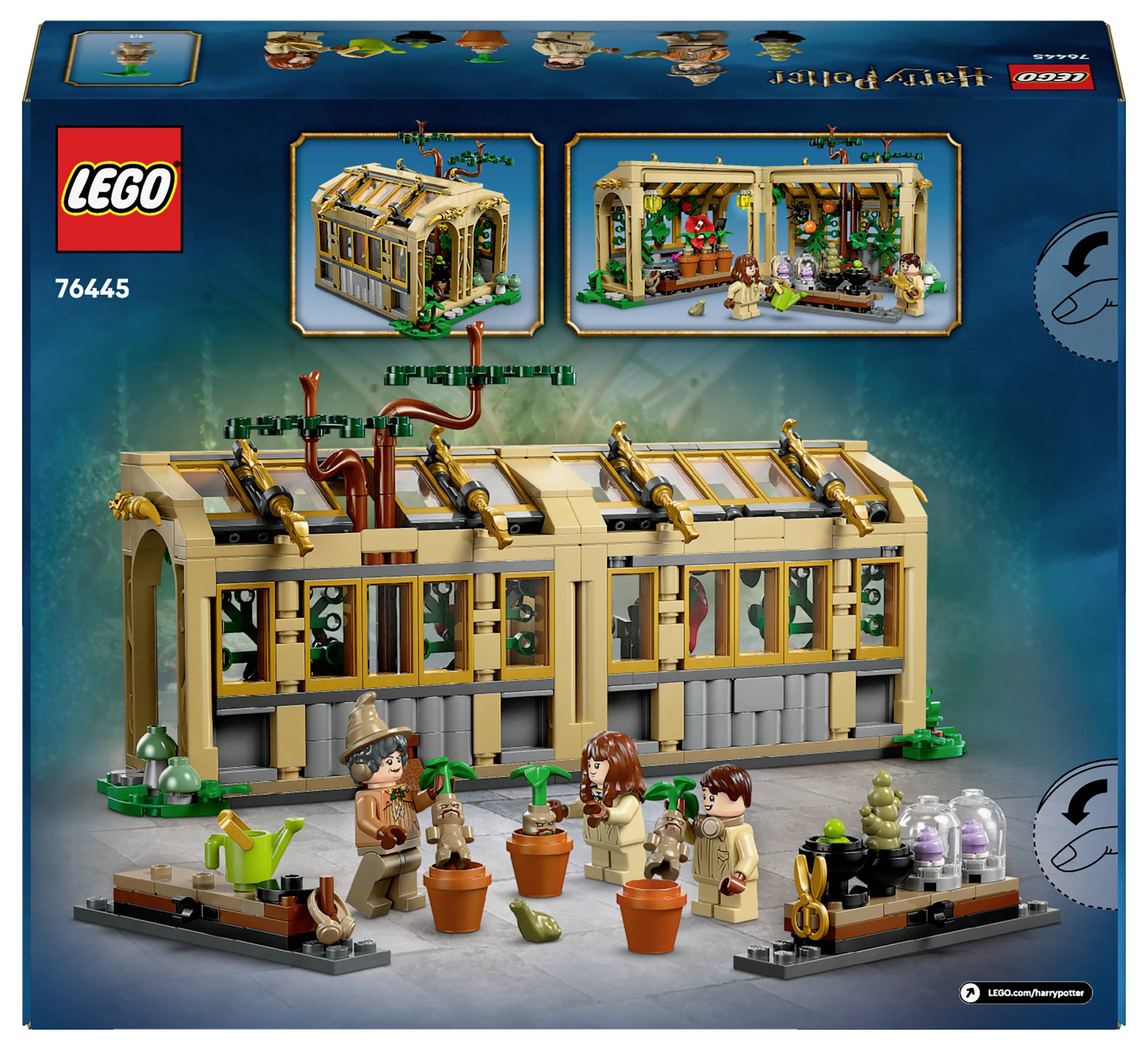 76445 LEGO® HARRY POTTER™ Le cadenas Hogwarts : leçons d'herbes
