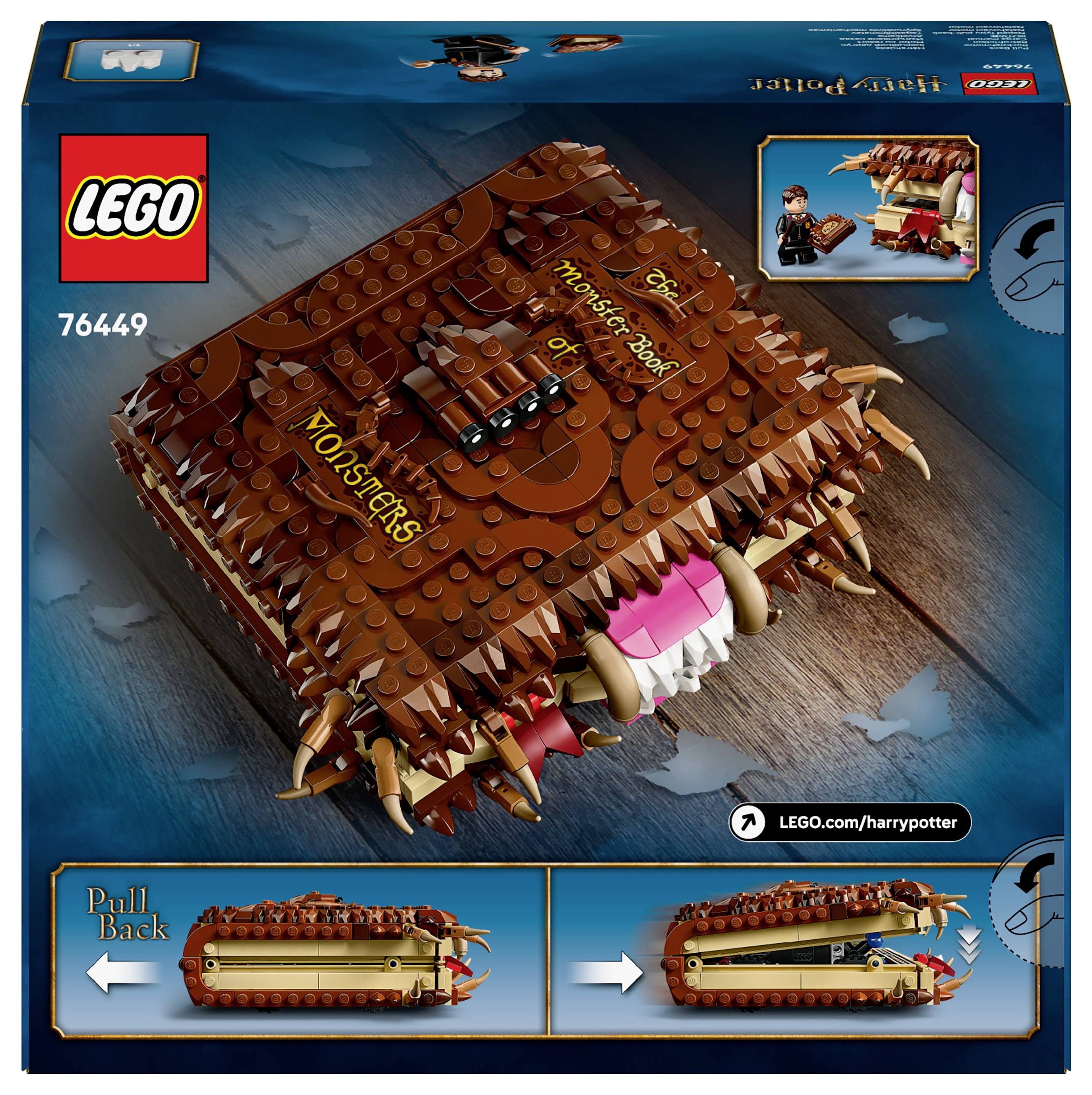 76449 LEGO® HARRY POTTER™ Livre monster des monstres