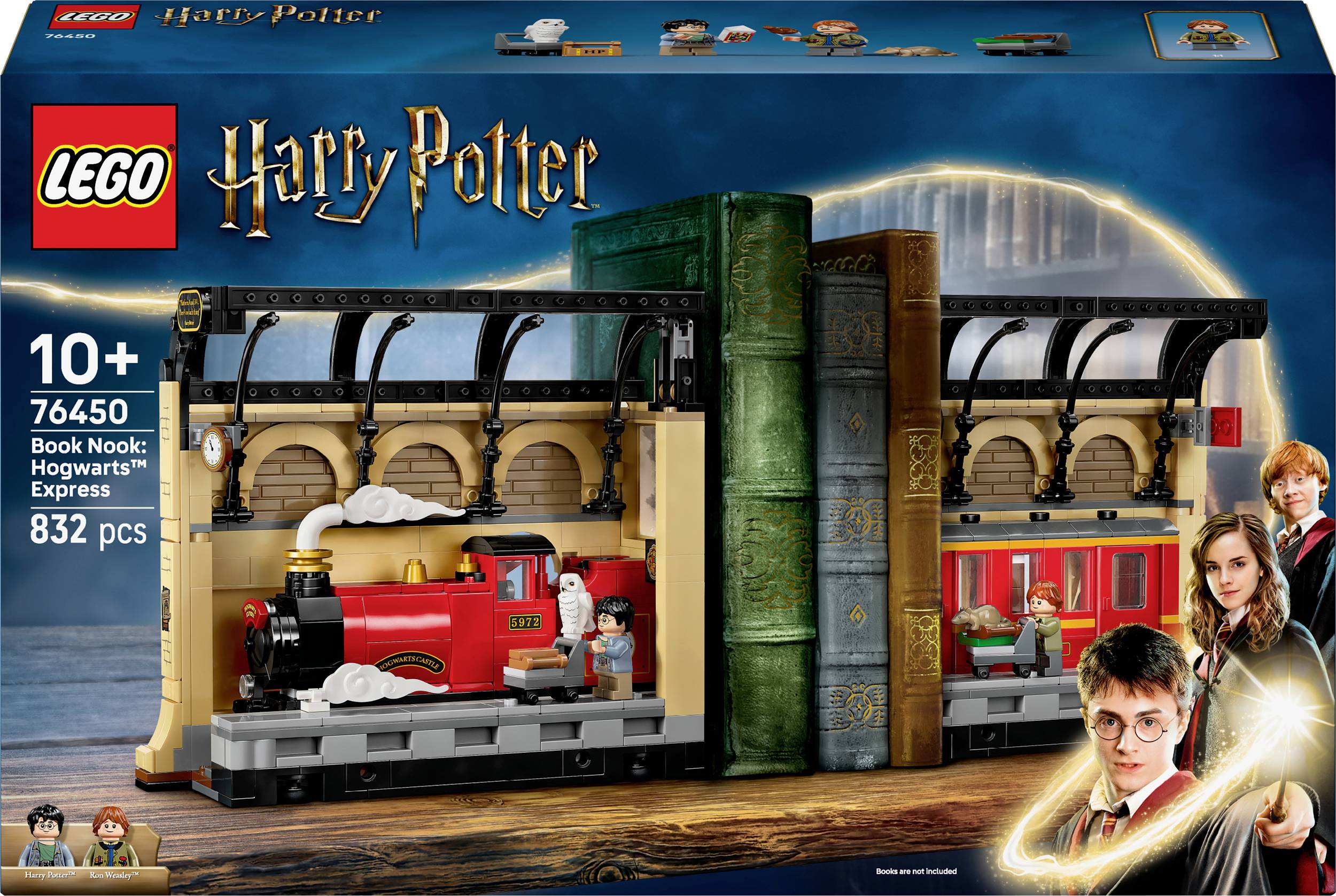 76450 LEGO® HARRY POTTER™ Support de livre : Poudlard Express