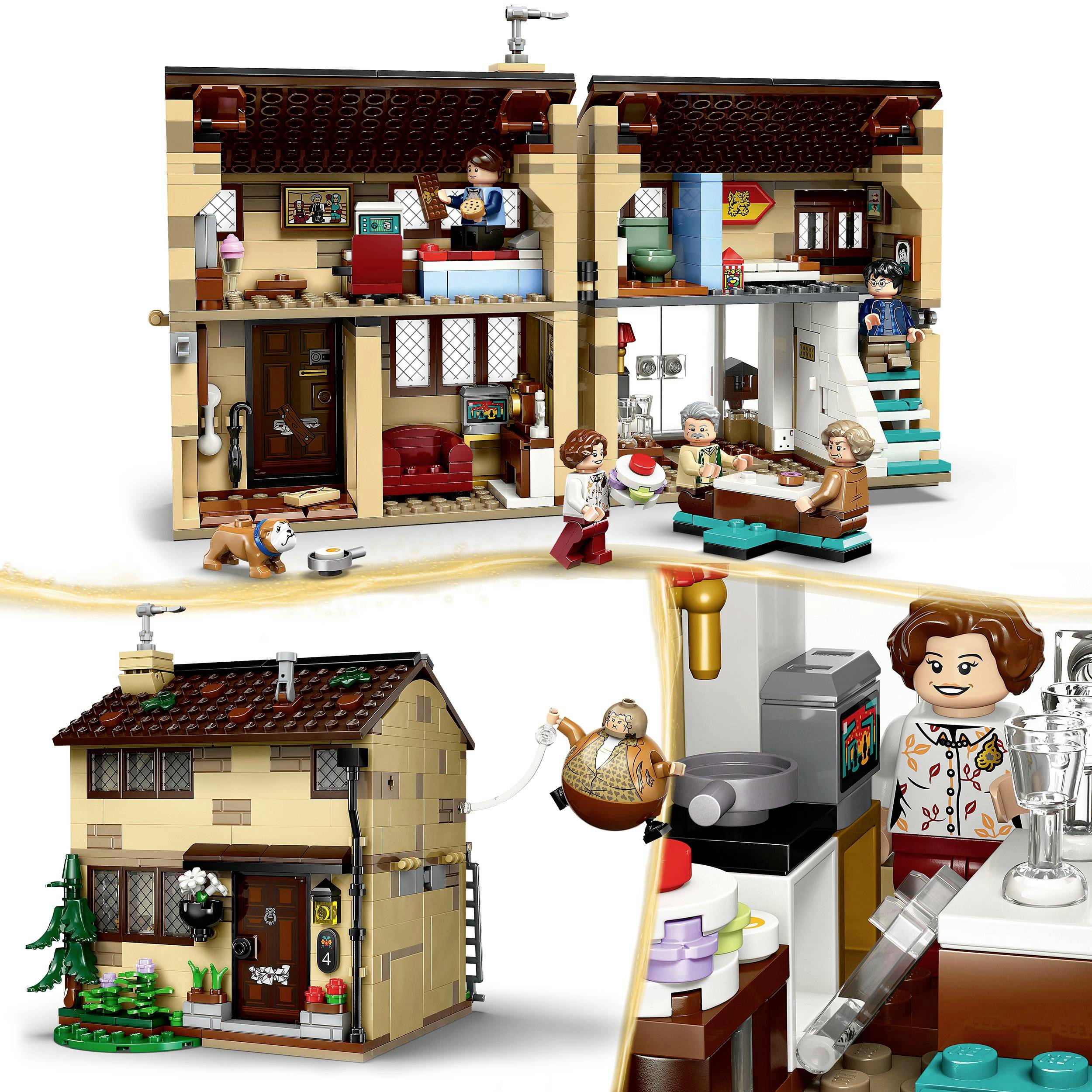 76451 LEGO® HARRY POTTER™ Chemin Ligusterweg : visite de Tante Magdas