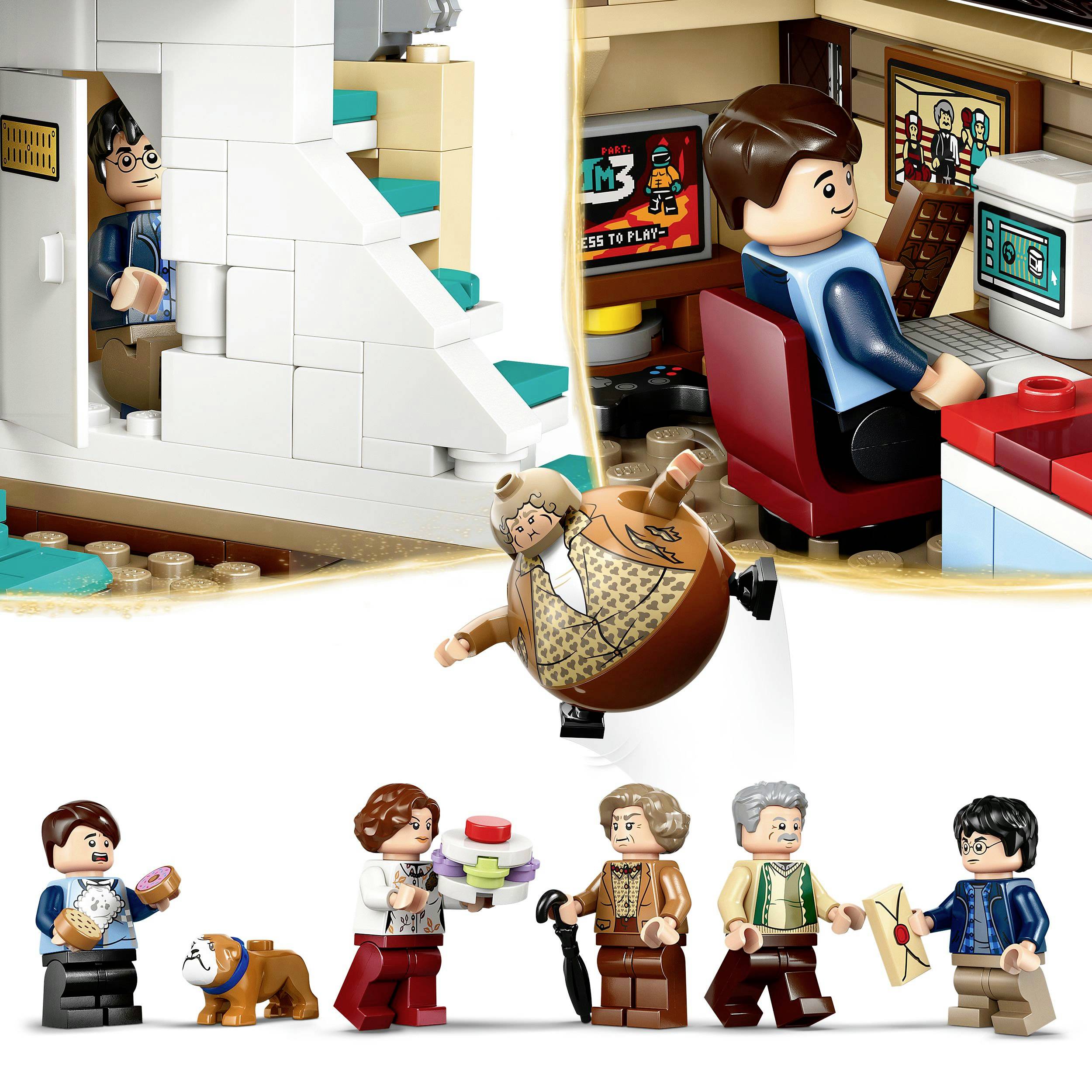 76451 LEGO® HARRY POTTER™ Chemin Ligusterweg : visite de Tante Magdas