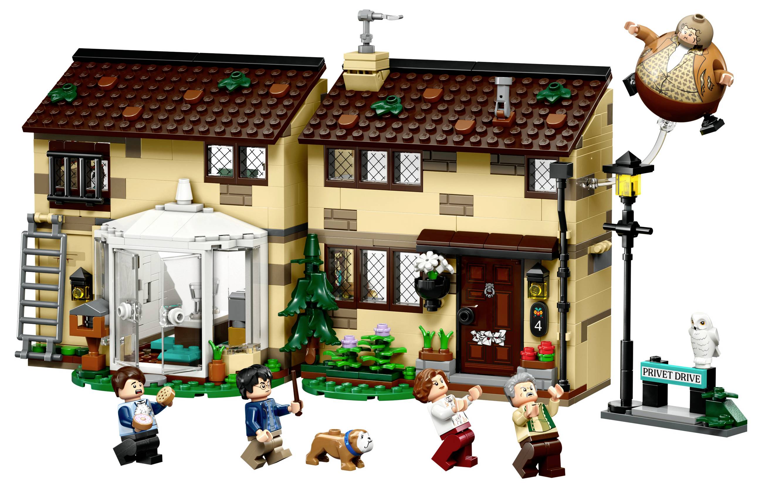 76451 LEGO® HARRY POTTER™ Chemin Ligusterweg : visite de Tante Magdas