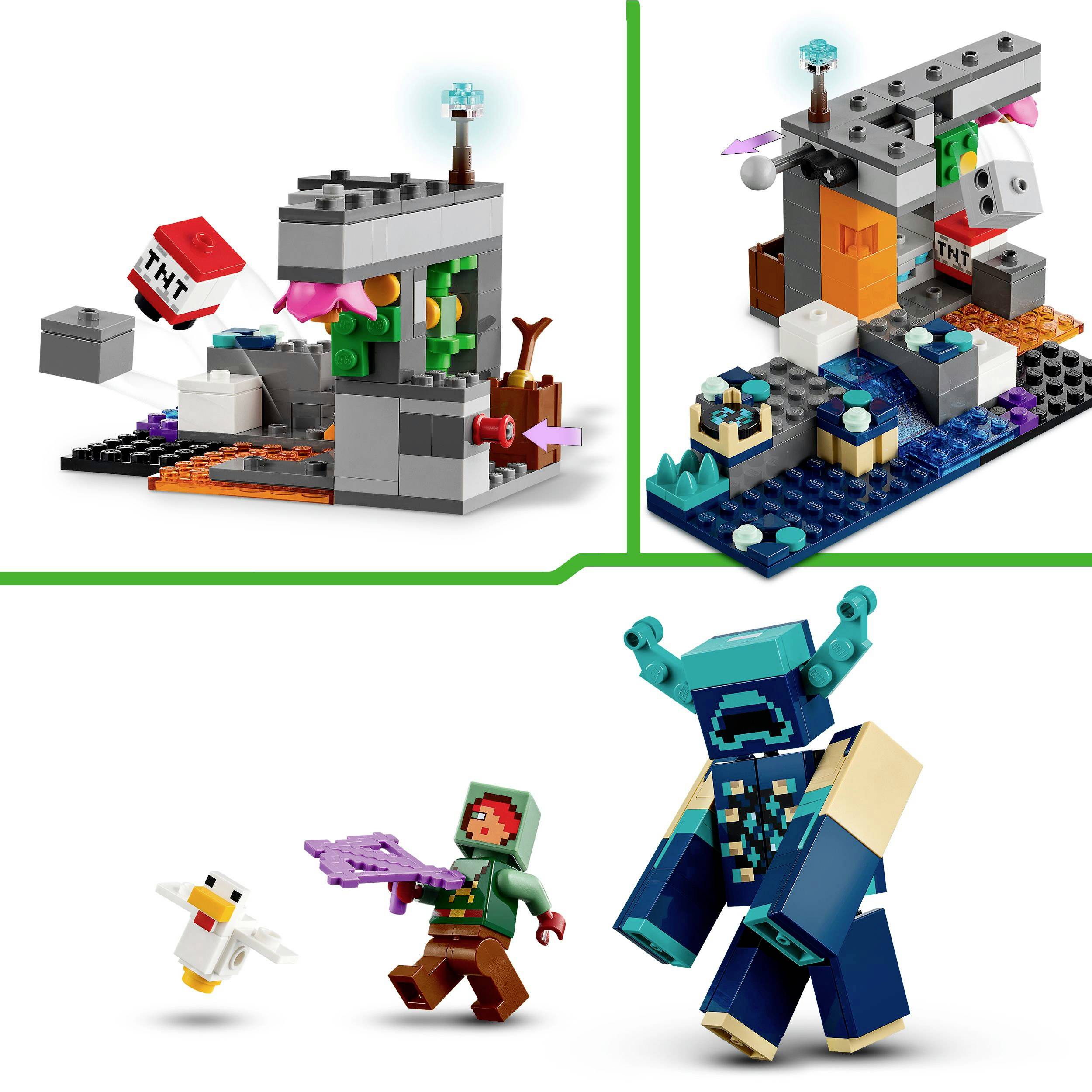 21274 LEGO® MINECRAFT Rencontre avec le gardien