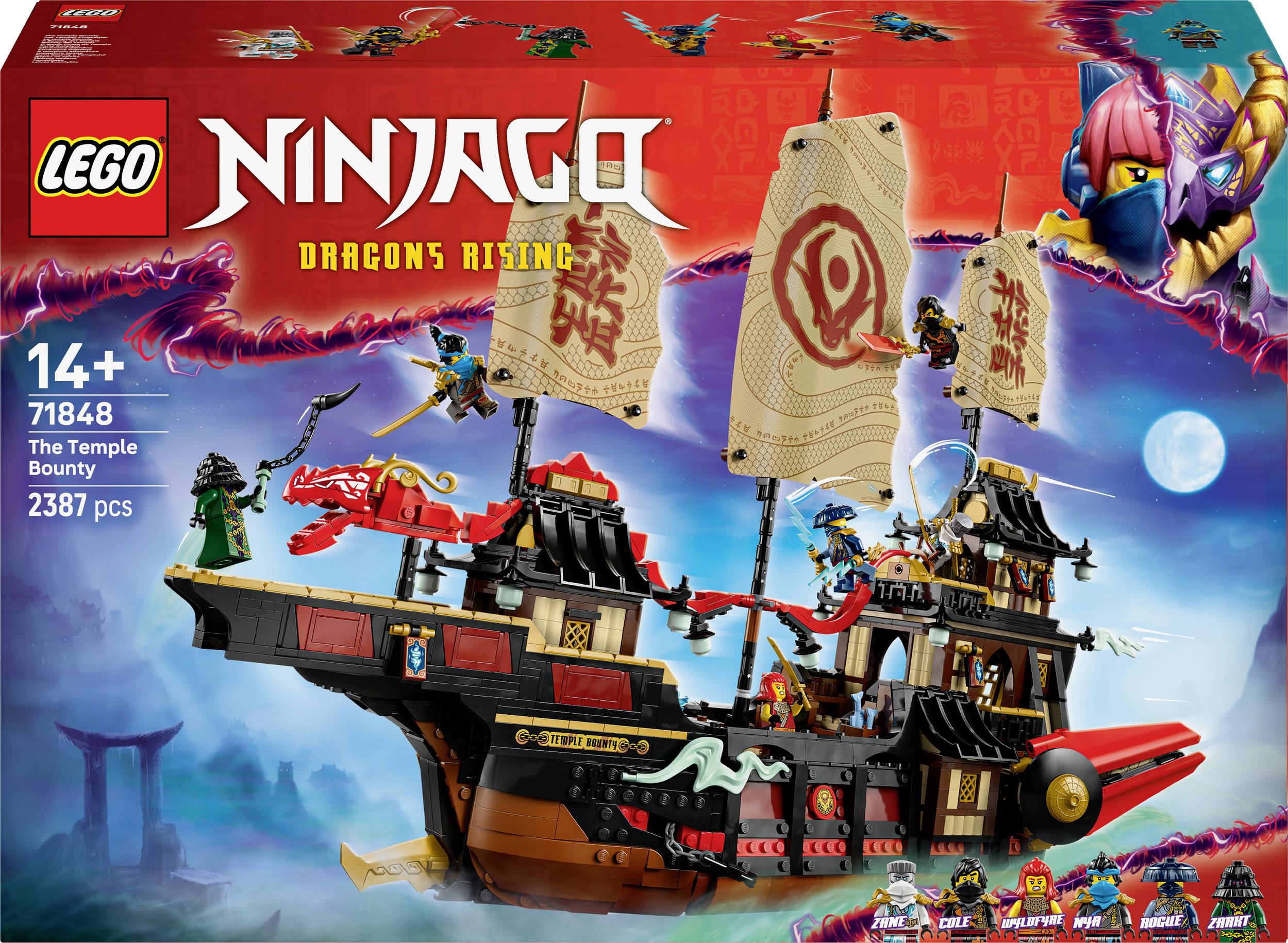 71848 LEGO® NINJAGO Le voilier de vol du temple
