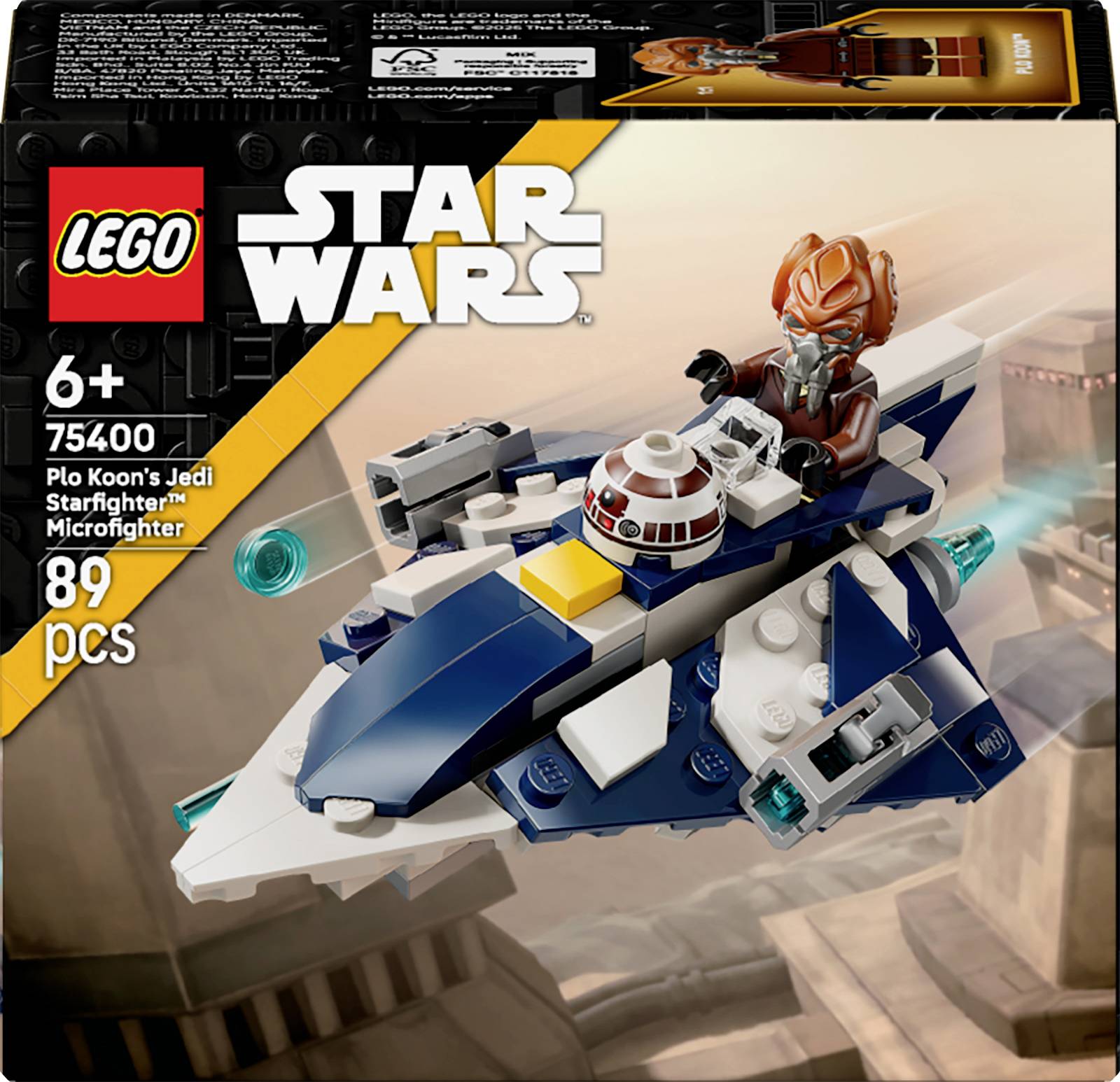 75400 LEGO® STAR WARS™ Micro-fighter Jdi Starfighter de Koons