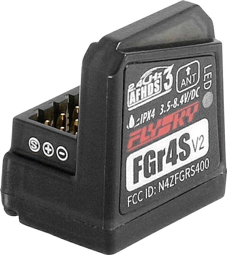 FlySky FGr4S AFHDS3 Récepteur 4 canaux 2,4 GHz