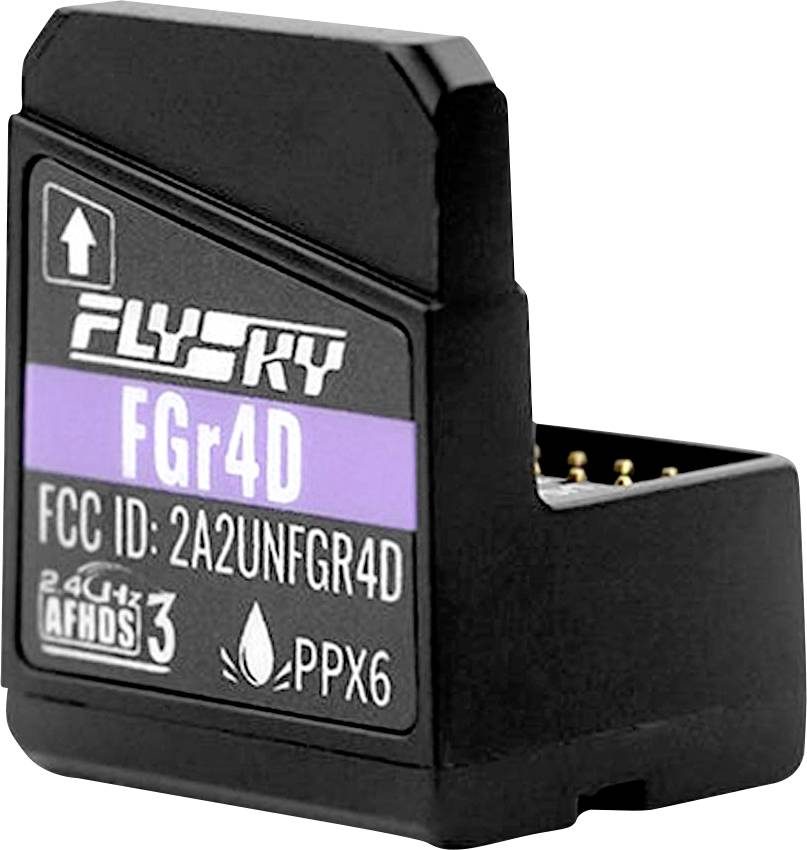 FlySky FGr4D AFHDS3 Récepteur 4 canaux 2,4 GHz