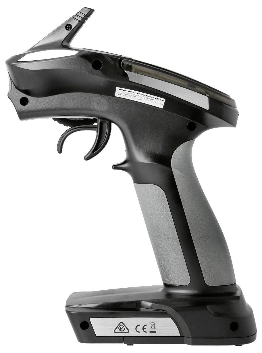 FlySky FS-GT2E Radiocommande à poignée pistolet 2,4 GHz Nombre de canaux: 2 avec récepteur