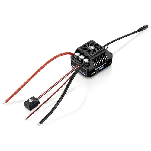 Hobbywing Ezrun MAX6 G2 Régulateur de vitesse brushless de voiture Charge admissible (max.): 1200 A Limite moteur (nombre de Hobbywing Ezrun MAX6 G2 Régulateur de vitesse brushless de voiture Charge admissible (max.): 1200 A Limite moteur (nombre de