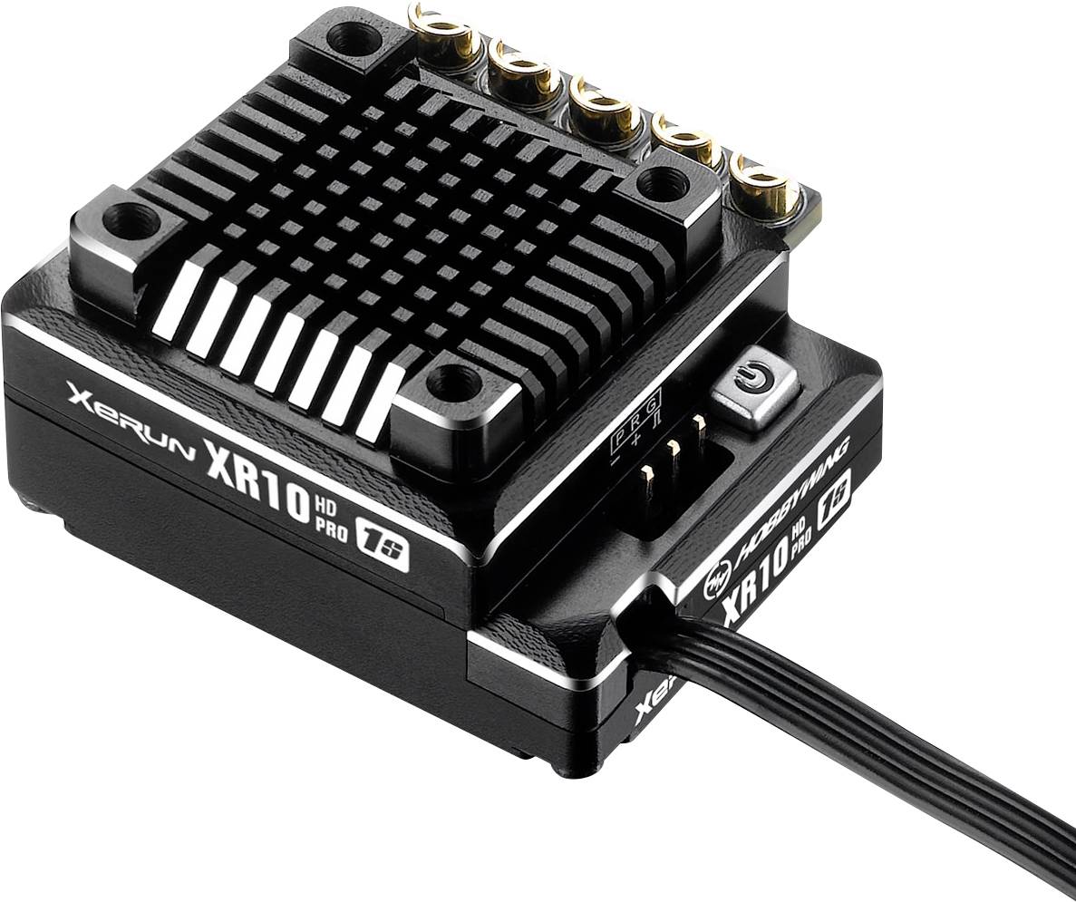 Hobbywing Xerun XR10 Pro 1S Régulateur de vitesse brushless de voiture Charge admissible (max.): 830 A