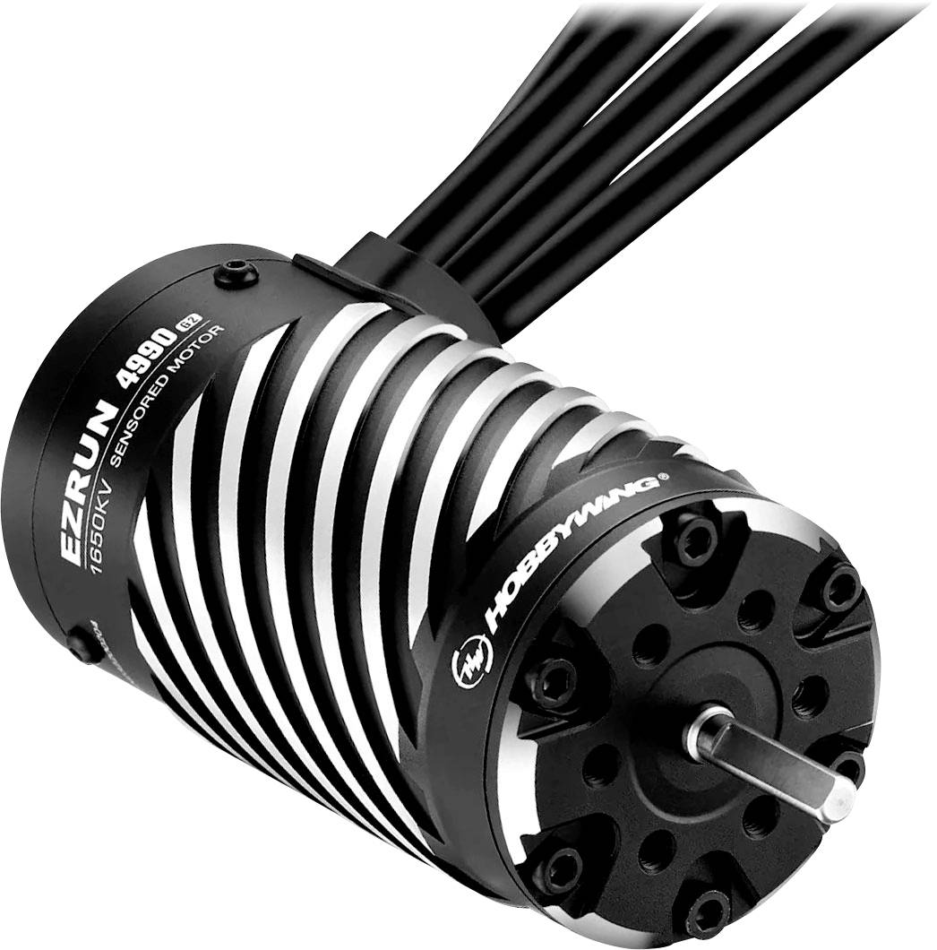 Hobbywing Ezrun 4990SD G2 1650kV Moteur de voiture sans balais (Brushless)