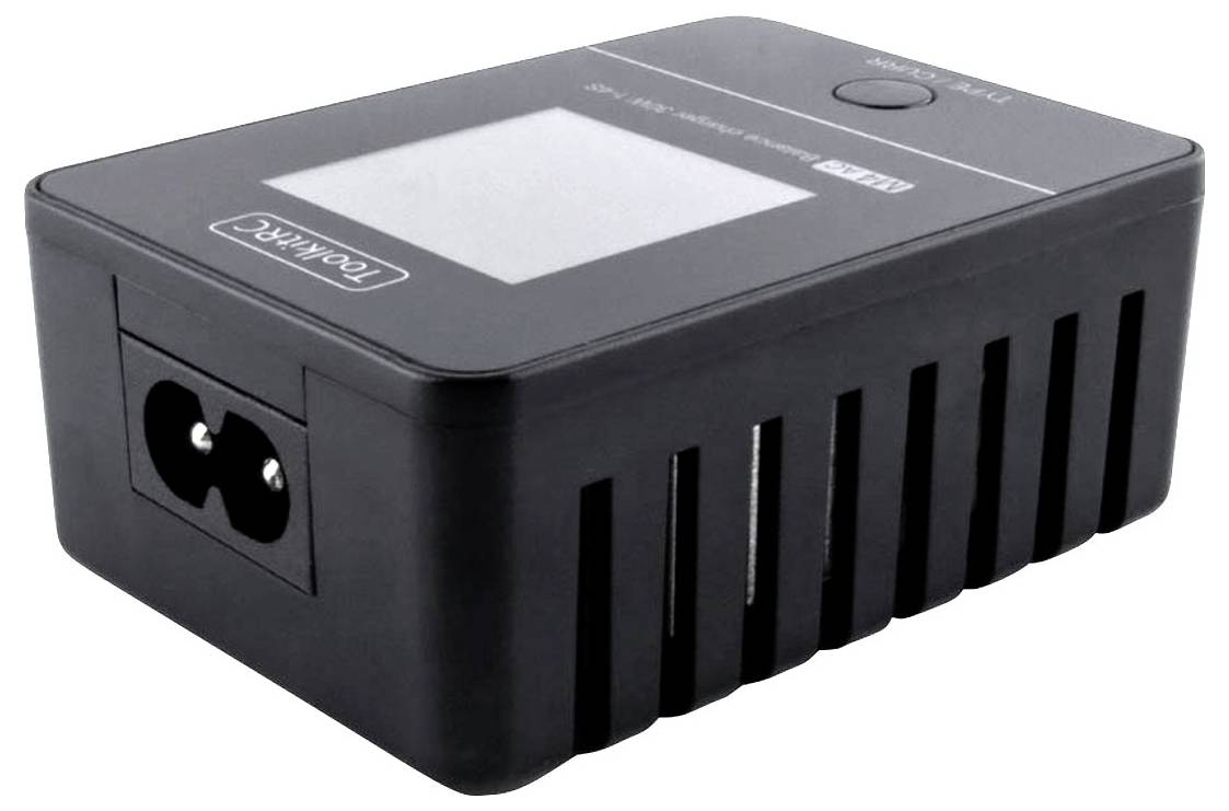 Toolkit RC M4AC XT60 Chargeur de modélisme 2.5 A Li-polymère, LiFePO, Li-ion, LiHV