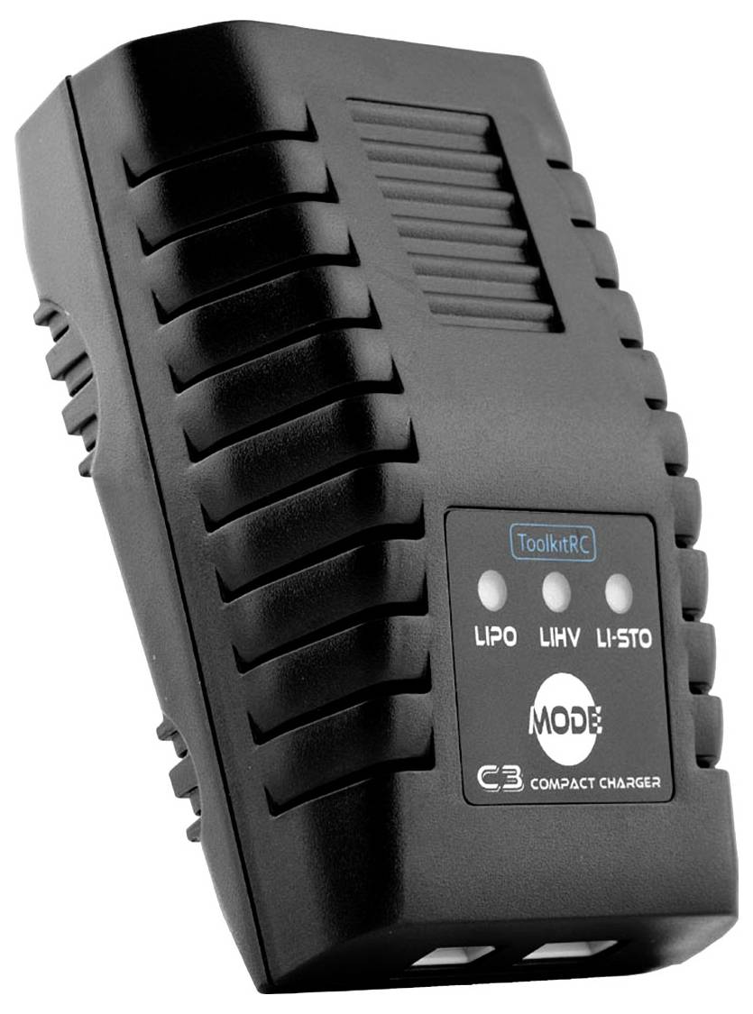 Toolkit RC C3 Chargeur de modélisme 2.2 A Li-polymère, LiFePO, Li-ion, LiHV