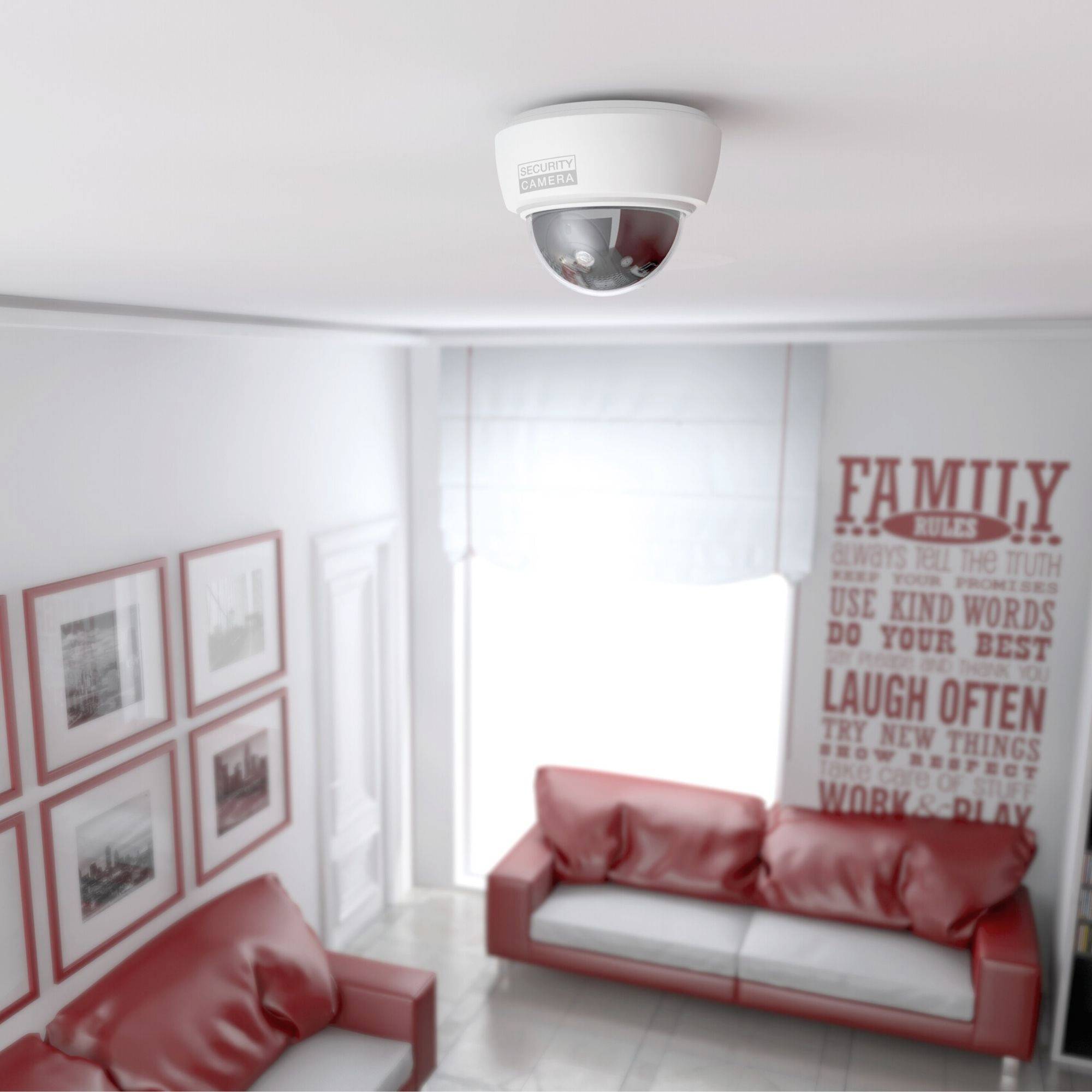 Basi 1000-0305 Caméra factice avec LED clignotante