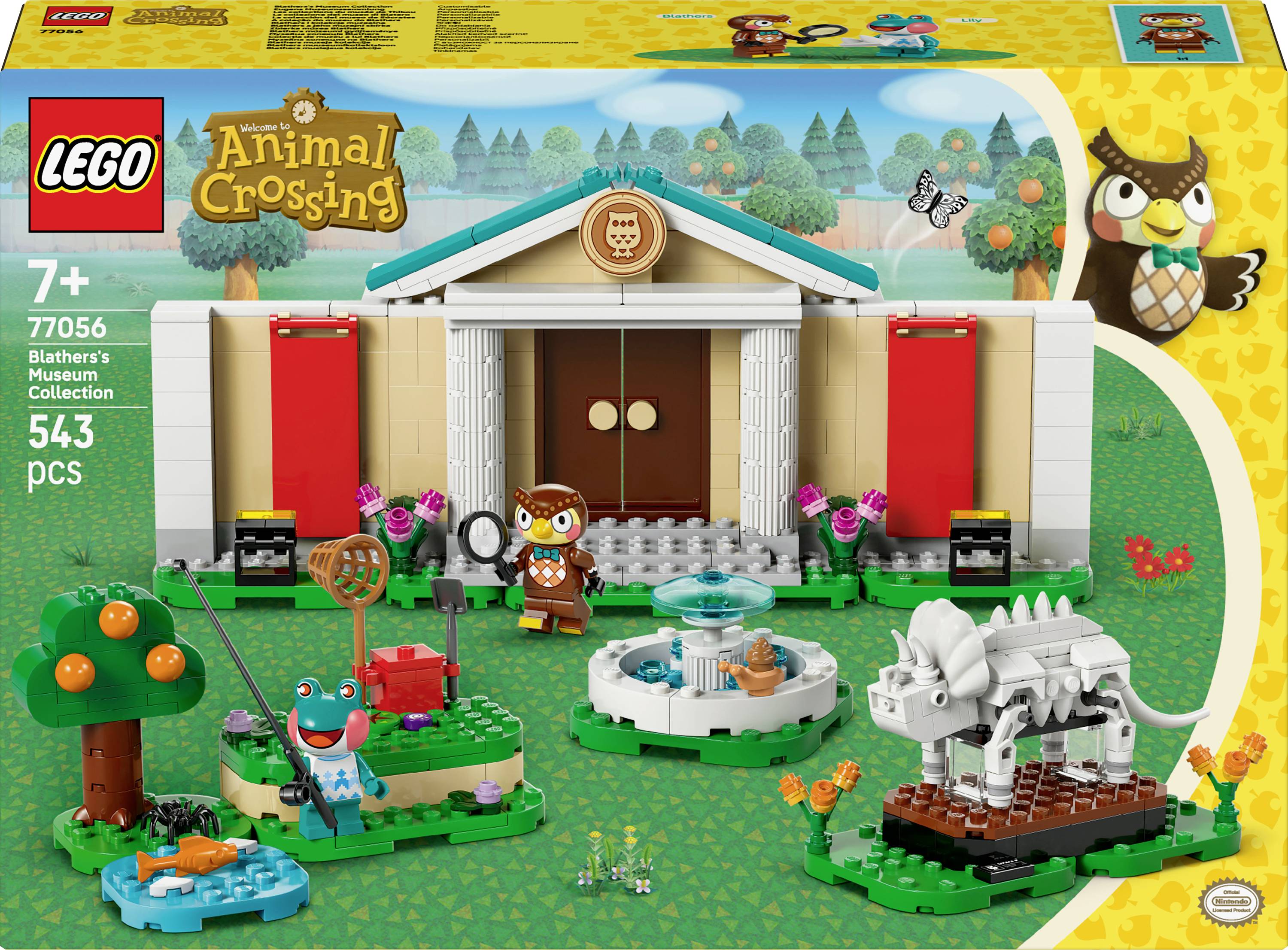 77056 LEGO® Animal Crossing Collection du musée d'Eugène