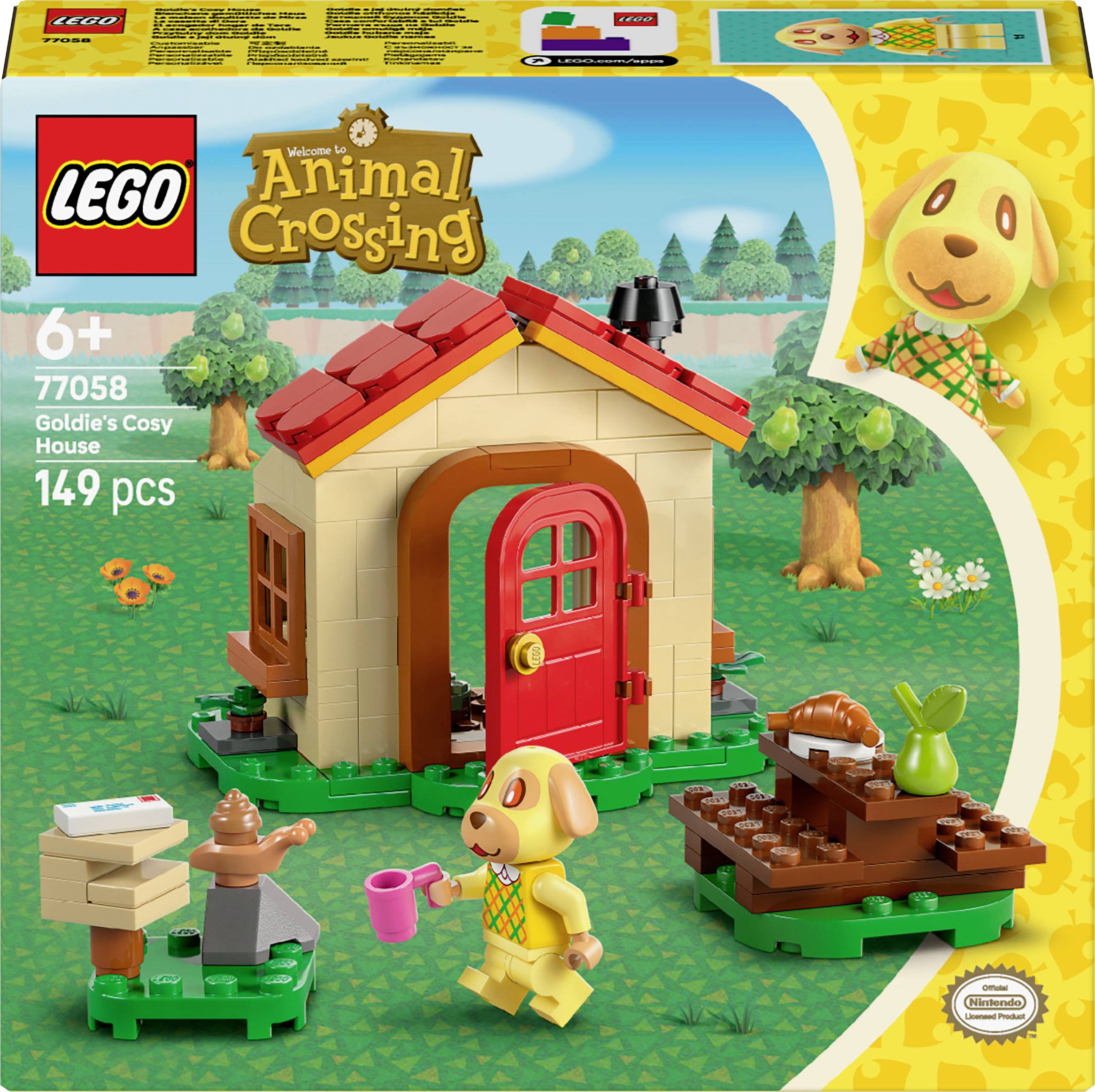 77058 LEGO® Animal Crossing Bienchens maison confortable